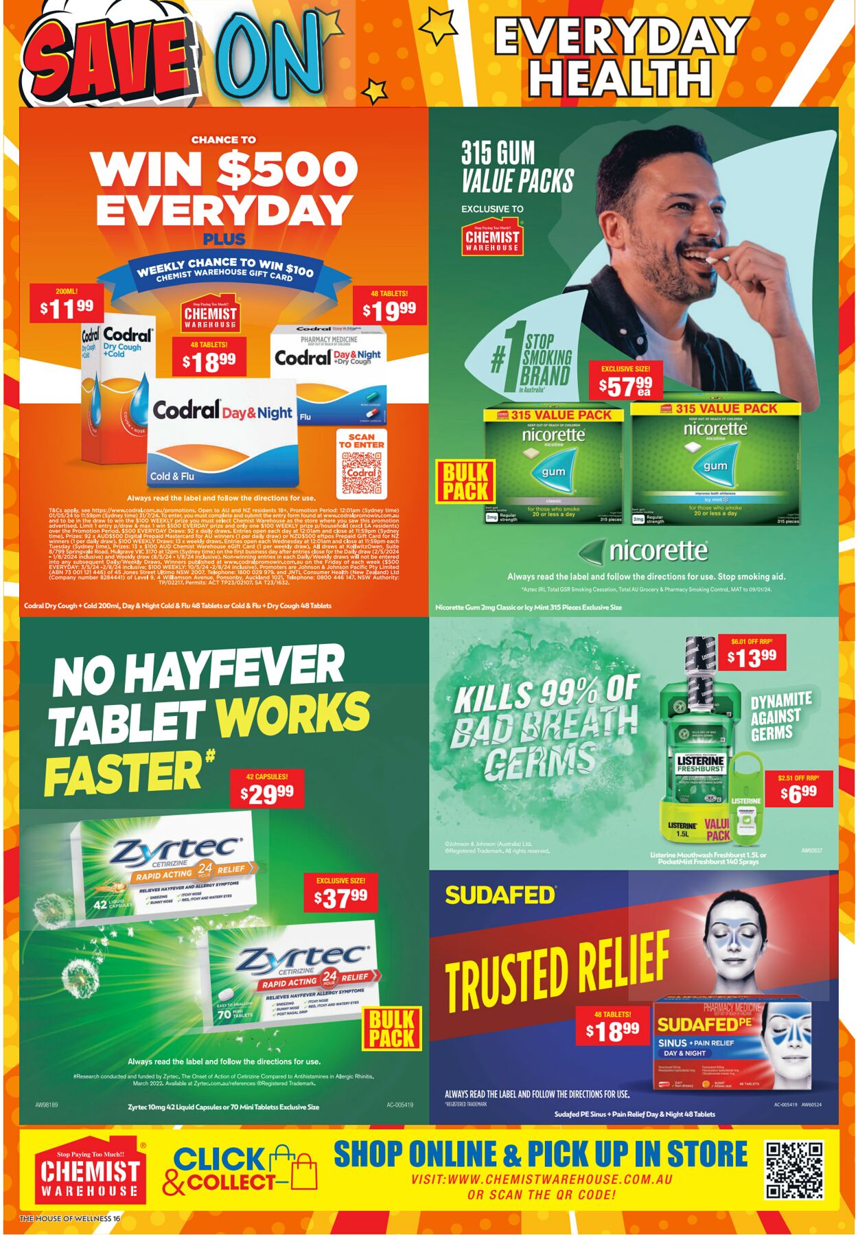 Catalogue Chemist Warehouse 12.05.2024 - 26.05.2024