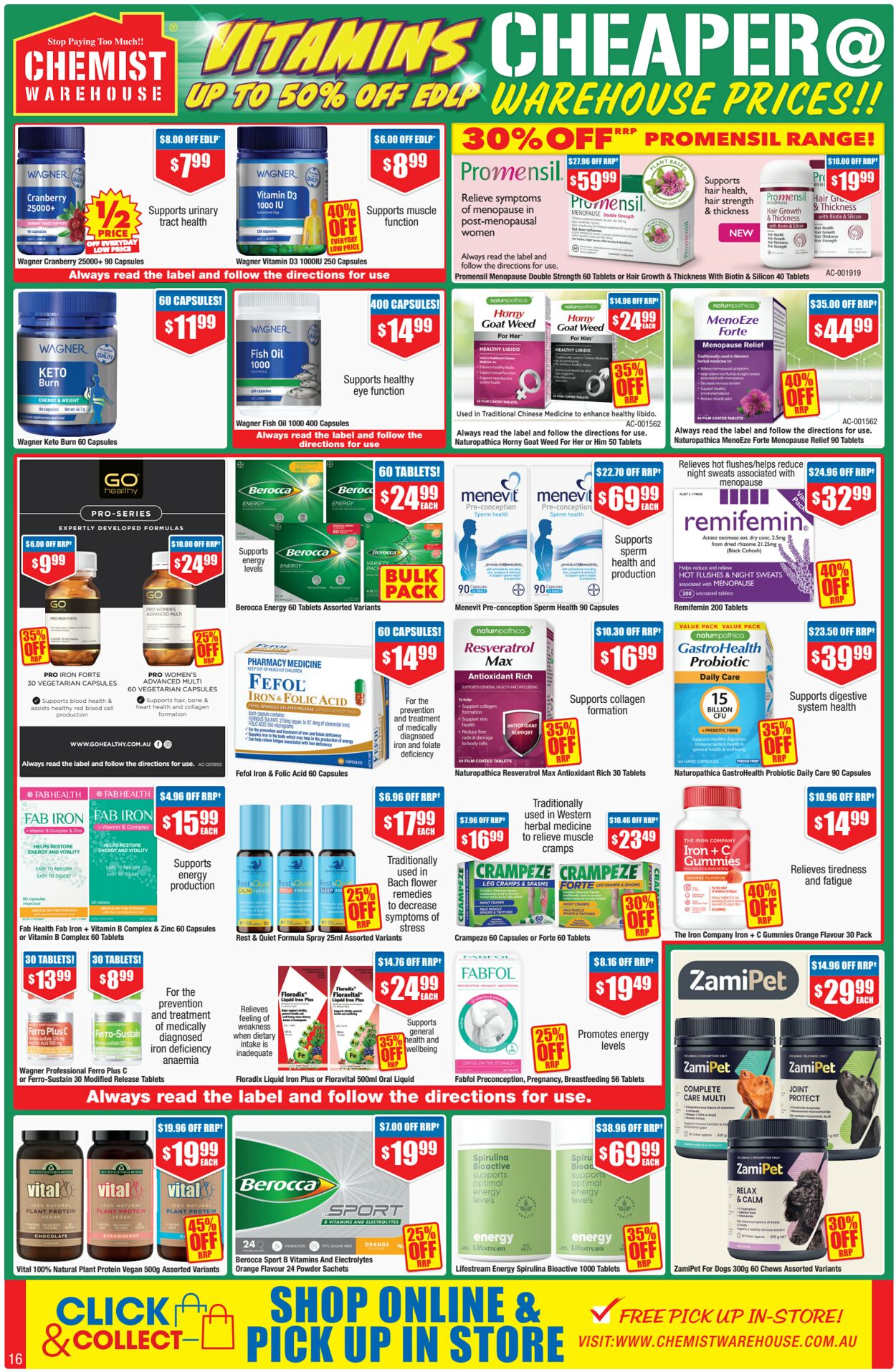 Catalogue Chemist Warehouse 26.10.2022 - 09.11.2022