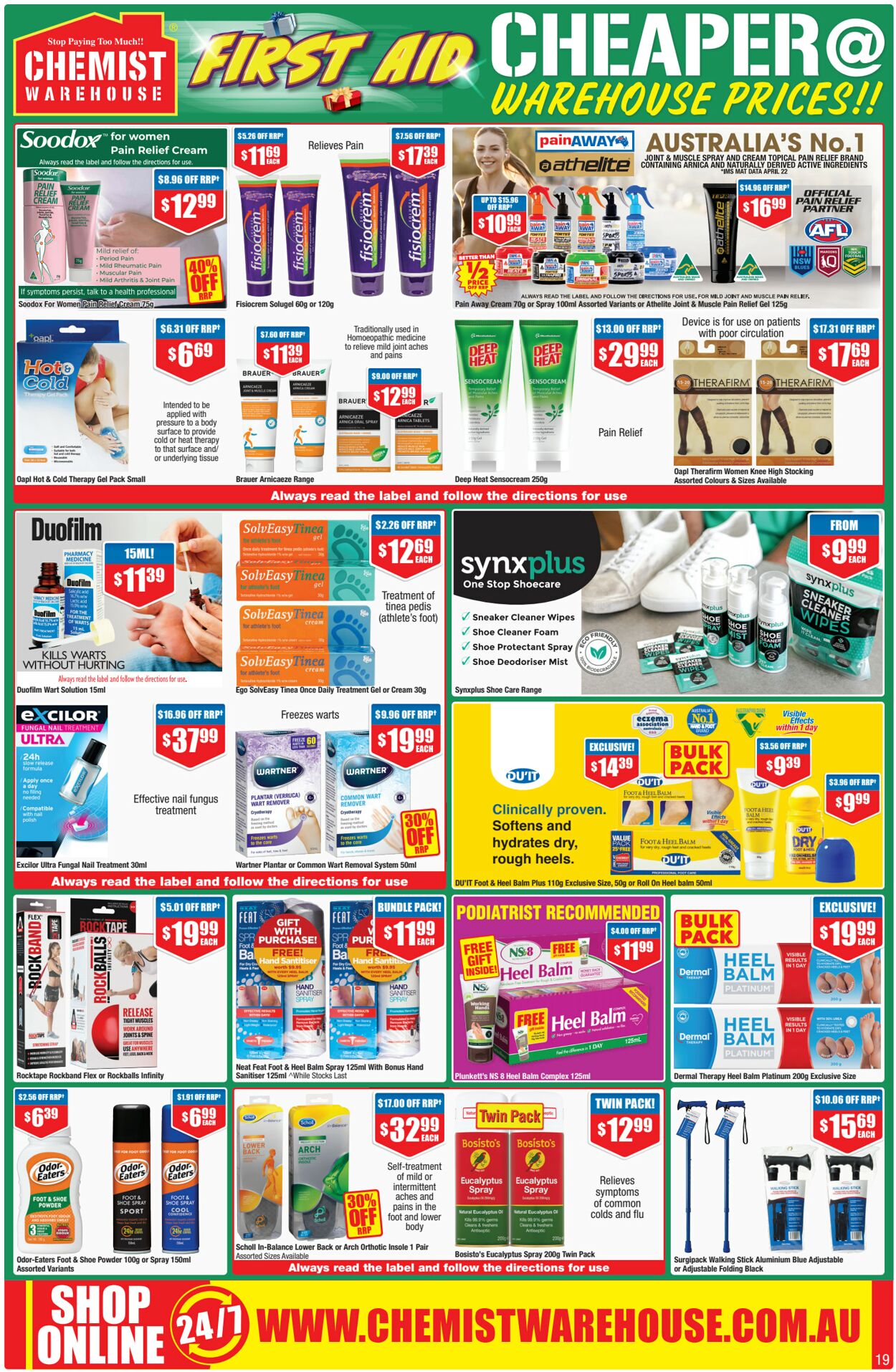 Catalogue Chemist Warehouse 26.10.2022 - 09.11.2022