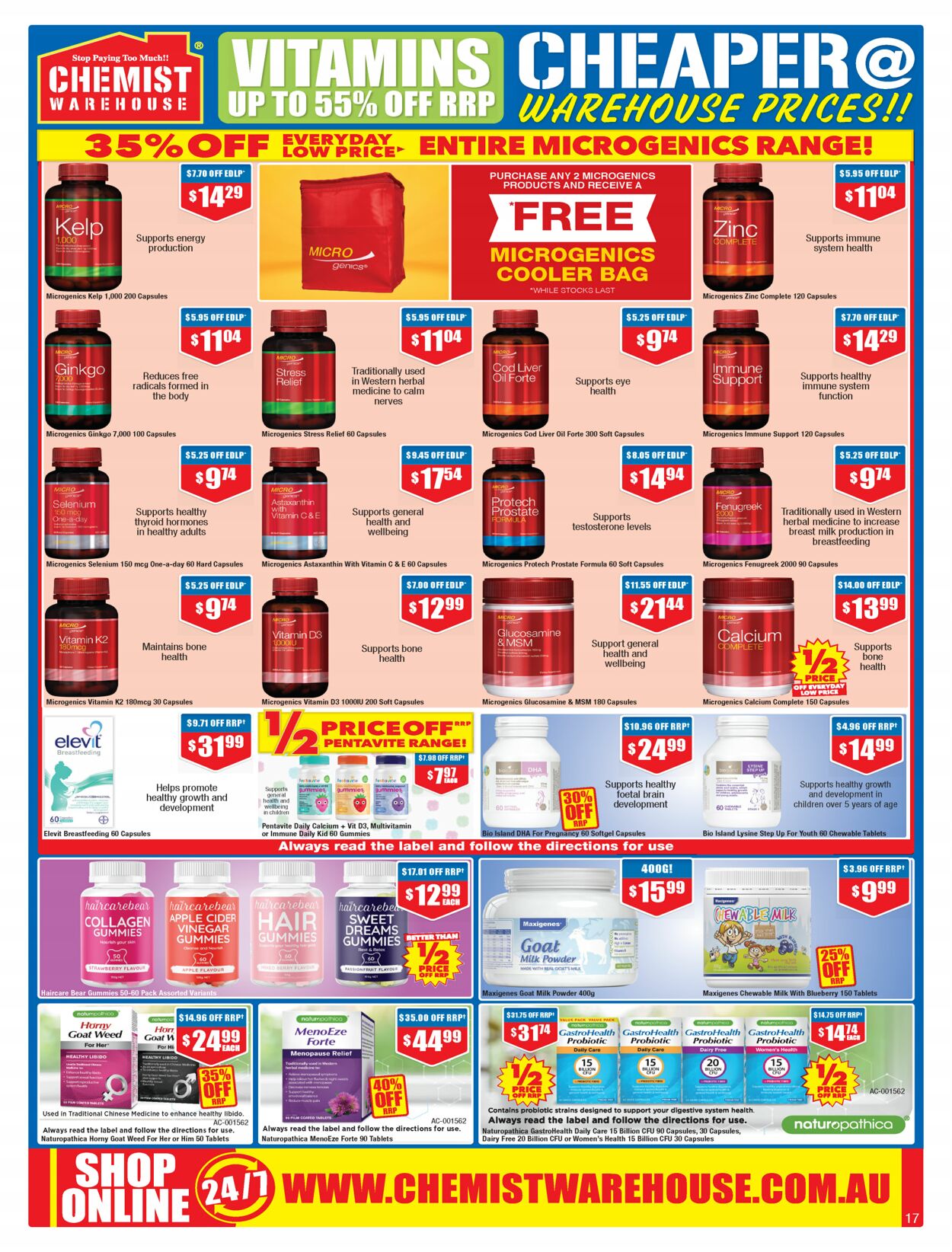 Catalogue Chemist Warehouse 28.09.2022 - 12.10.2022