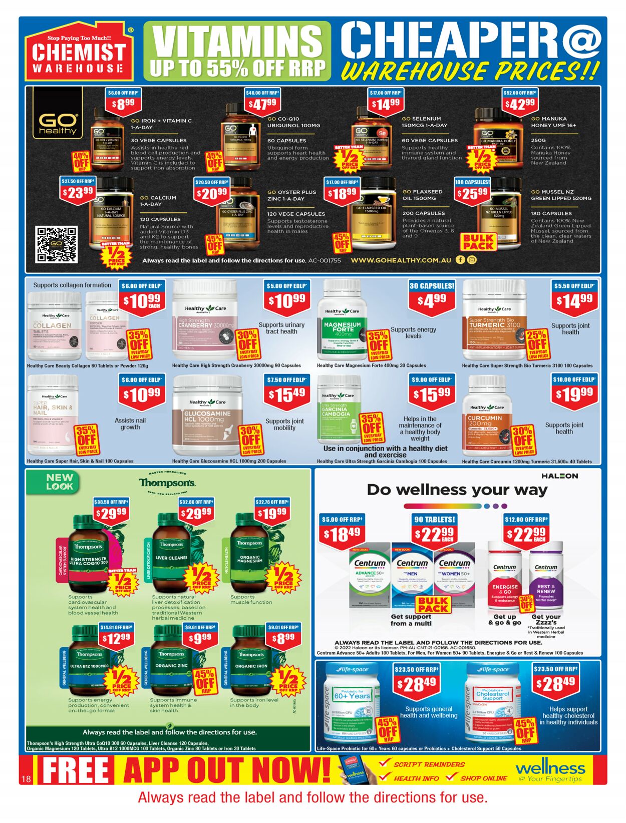 Catalogue Chemist Warehouse 28.09.2022 - 12.10.2022