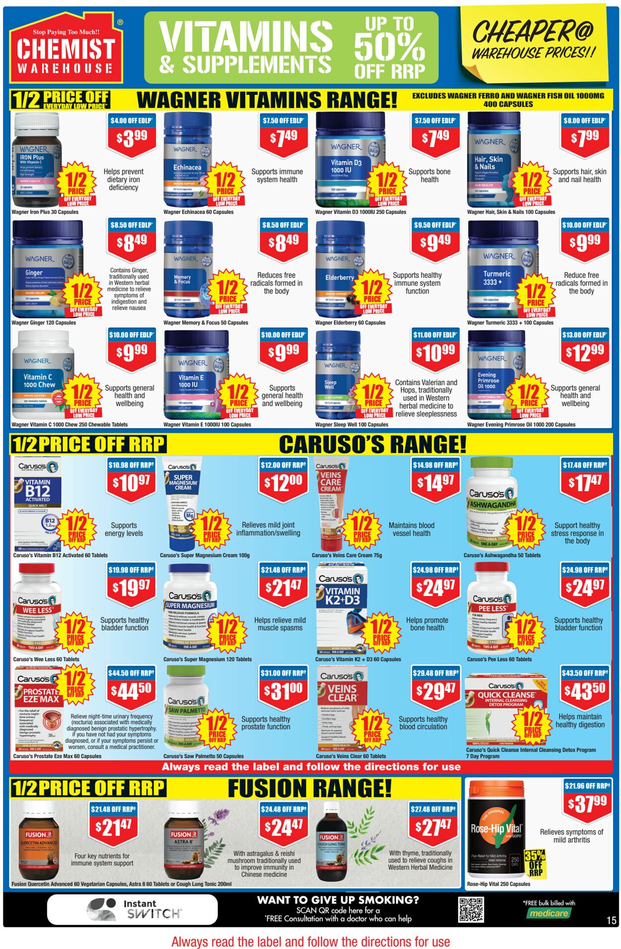 Catalogue Chemist Warehouse 24.05.2023 - 07.06.2023