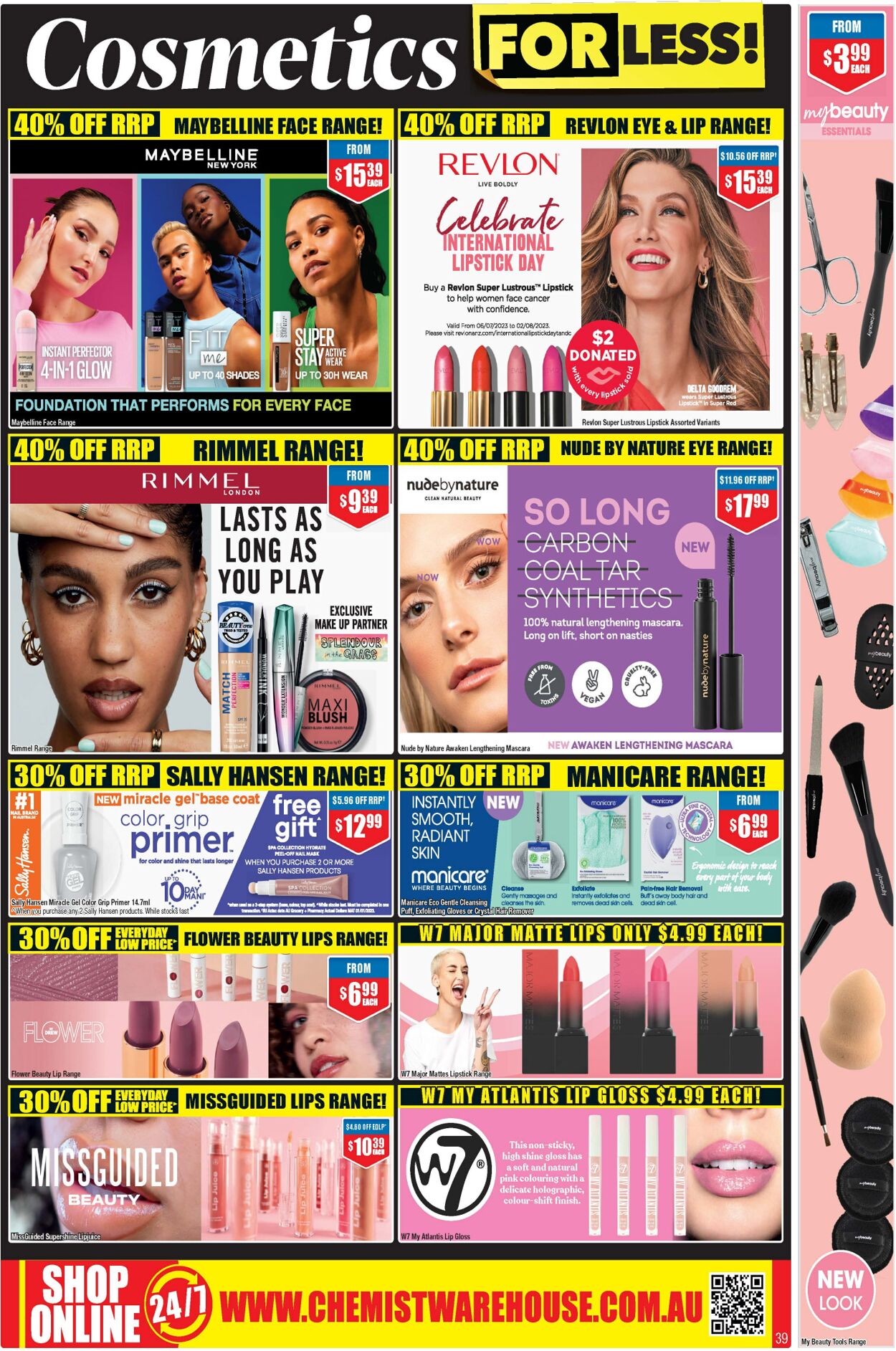 Catalogue Chemist Warehouse 19.07.2023 - 02.08.2023