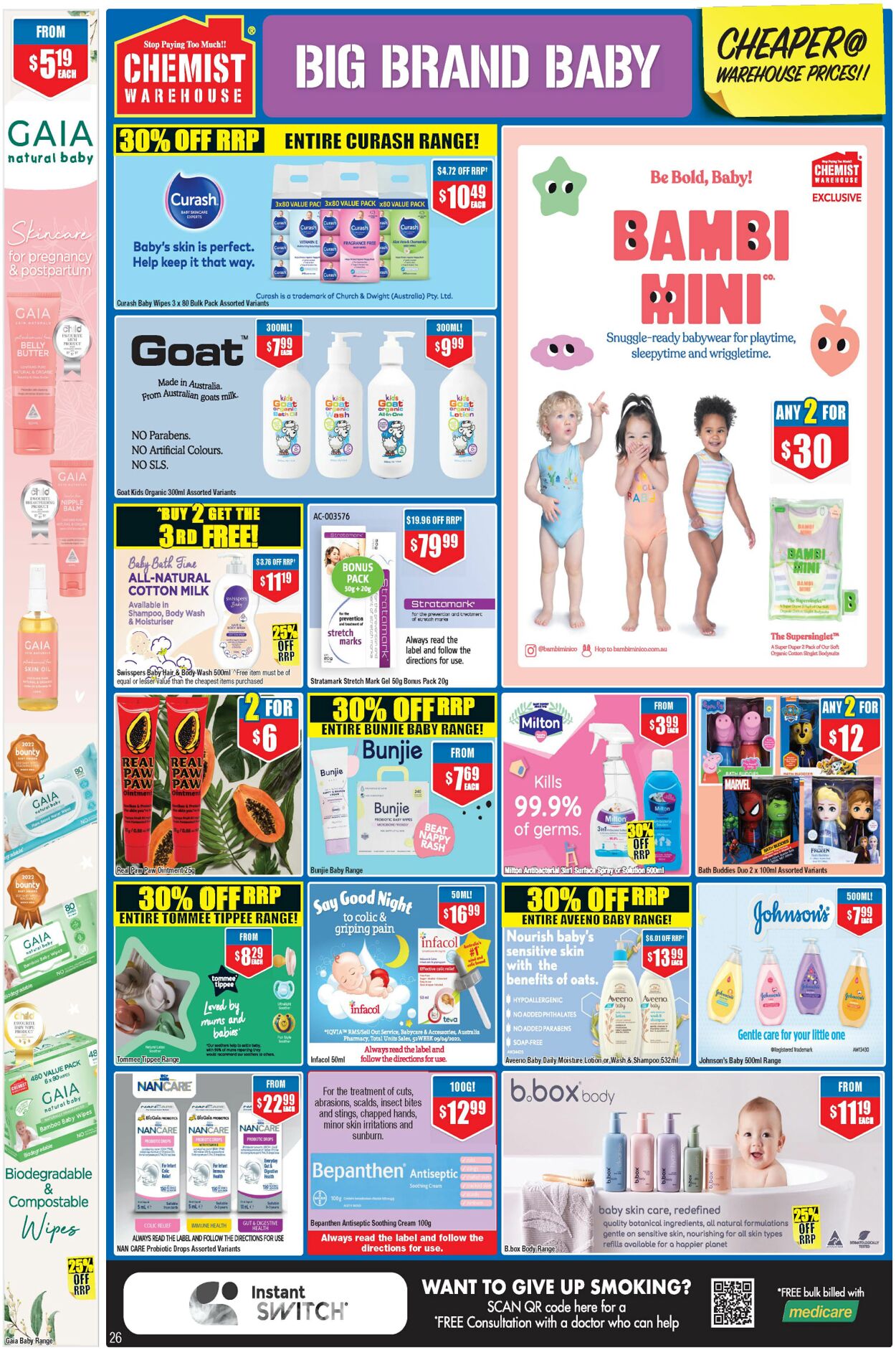 Catalogue Chemist Warehouse 19.07.2023 - 02.08.2023