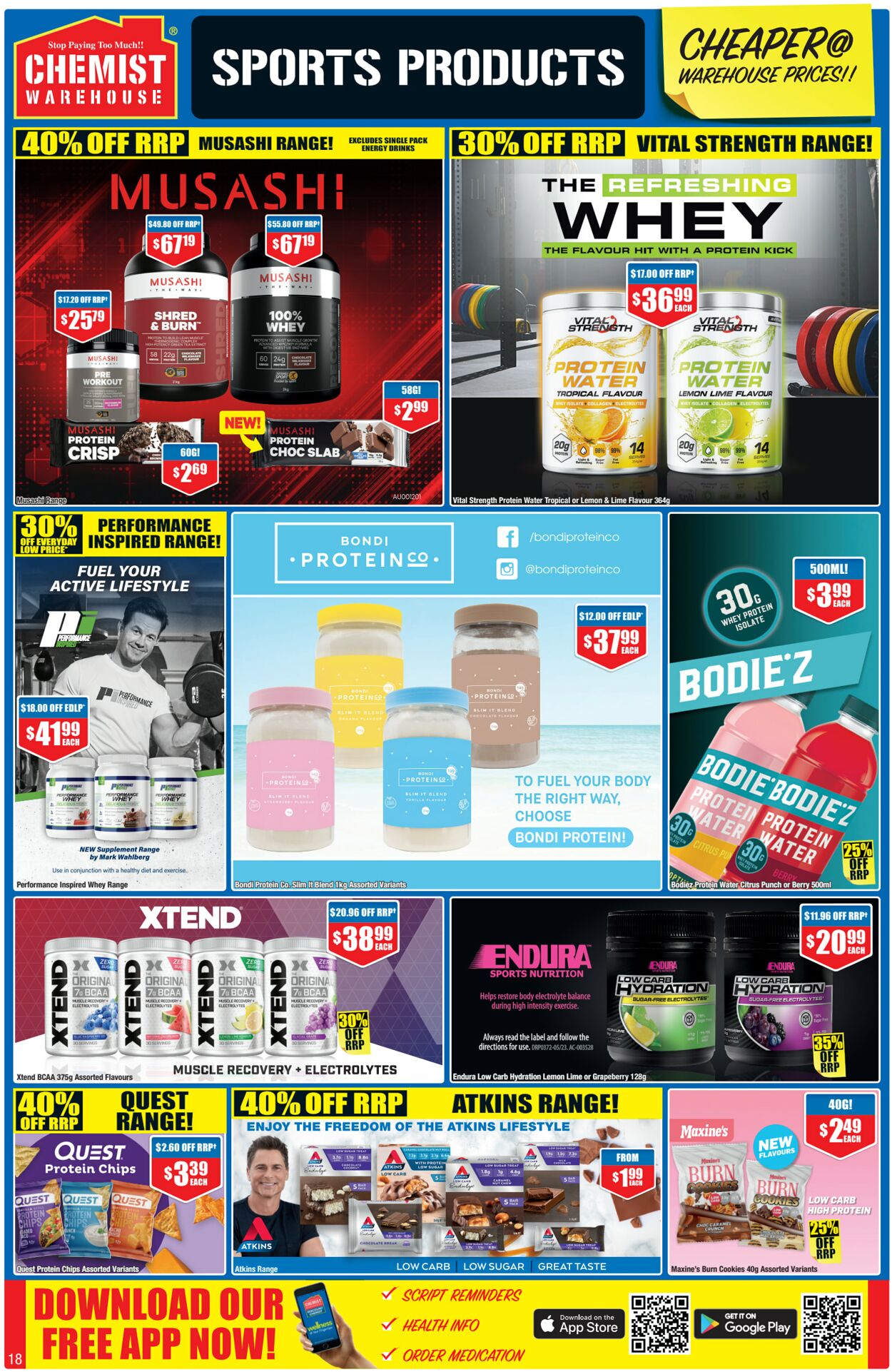 Catalogue Chemist Warehouse 19.07.2023 - 02.08.2023