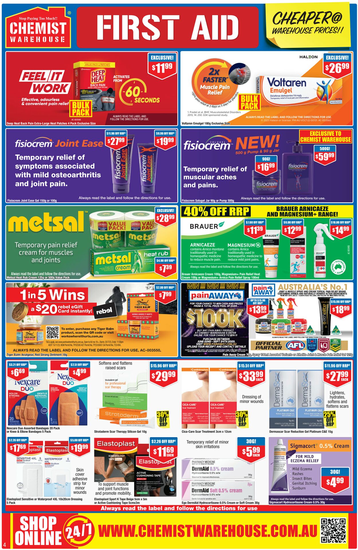 Catalogue Chemist Warehouse 19.07.2023 - 02.08.2023