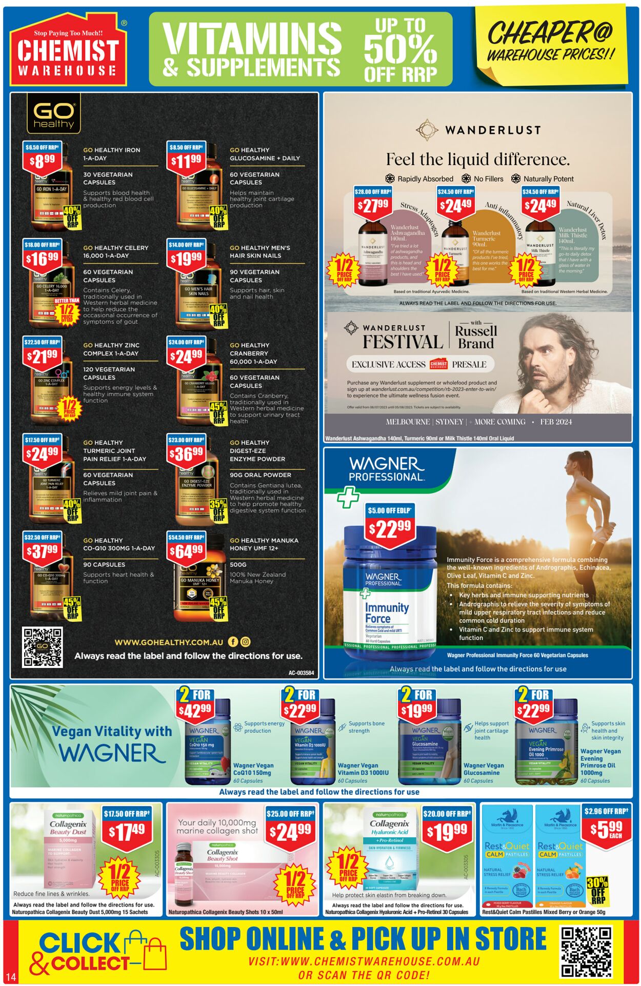 Catalogue Chemist Warehouse 19.07.2023 - 02.08.2023