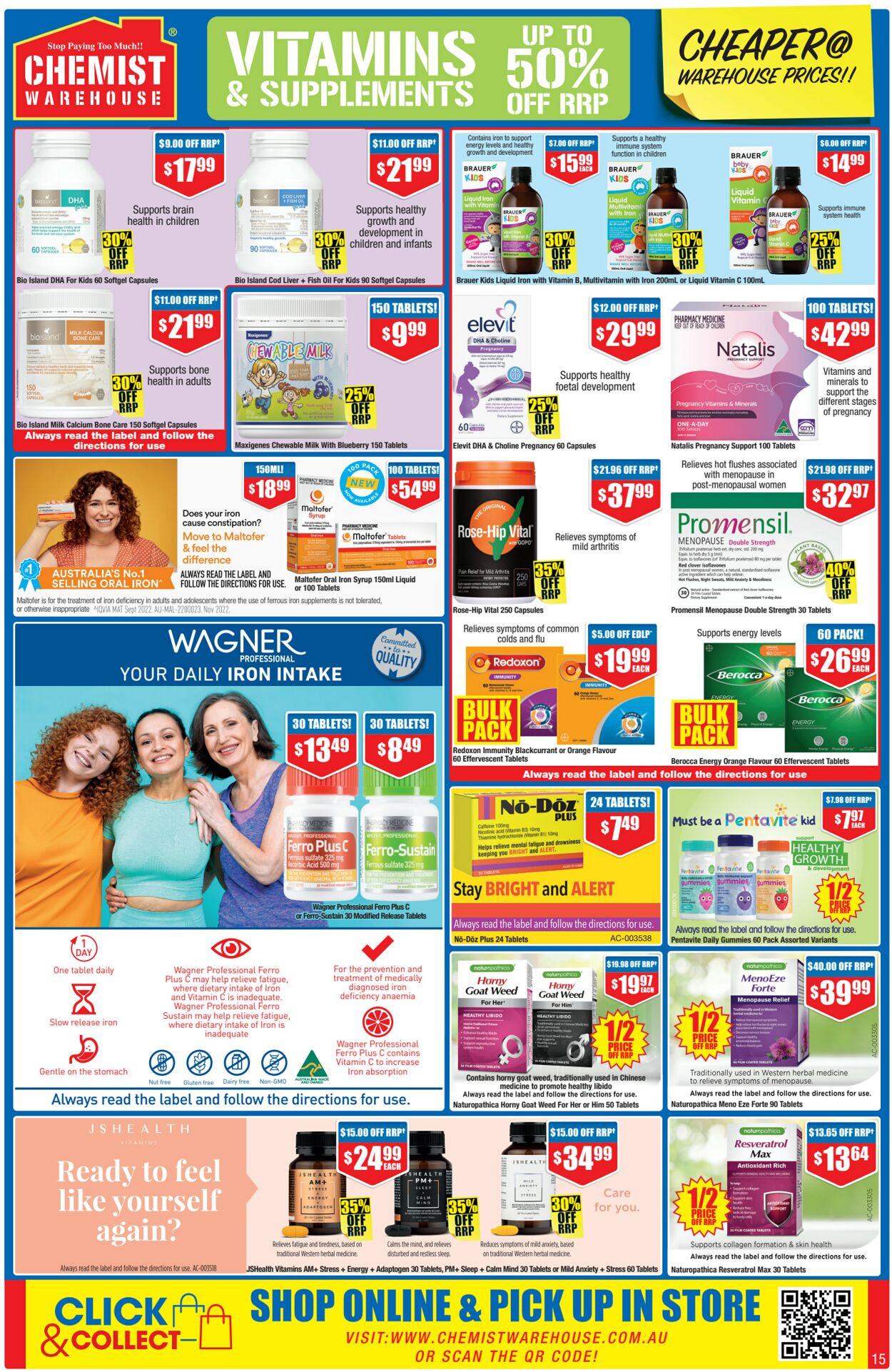 Catalogue Chemist Warehouse 19.07.2023 - 02.08.2023