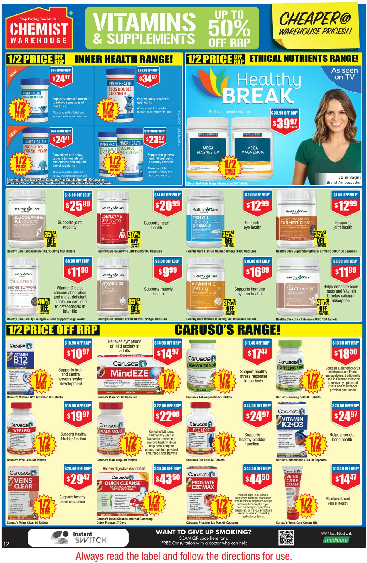 Catalogue Chemist Warehouse 19.07.2023 - 02.08.2023