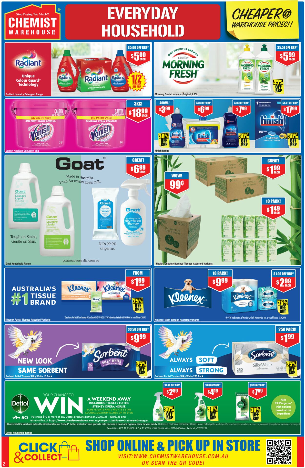 Catalogue Chemist Warehouse 19.07.2023 - 02.08.2023