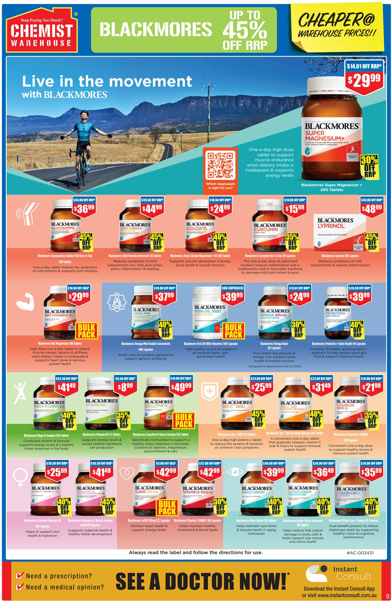 Catalogue Chemist Warehouse 19.07.2023 - 02.08.2023