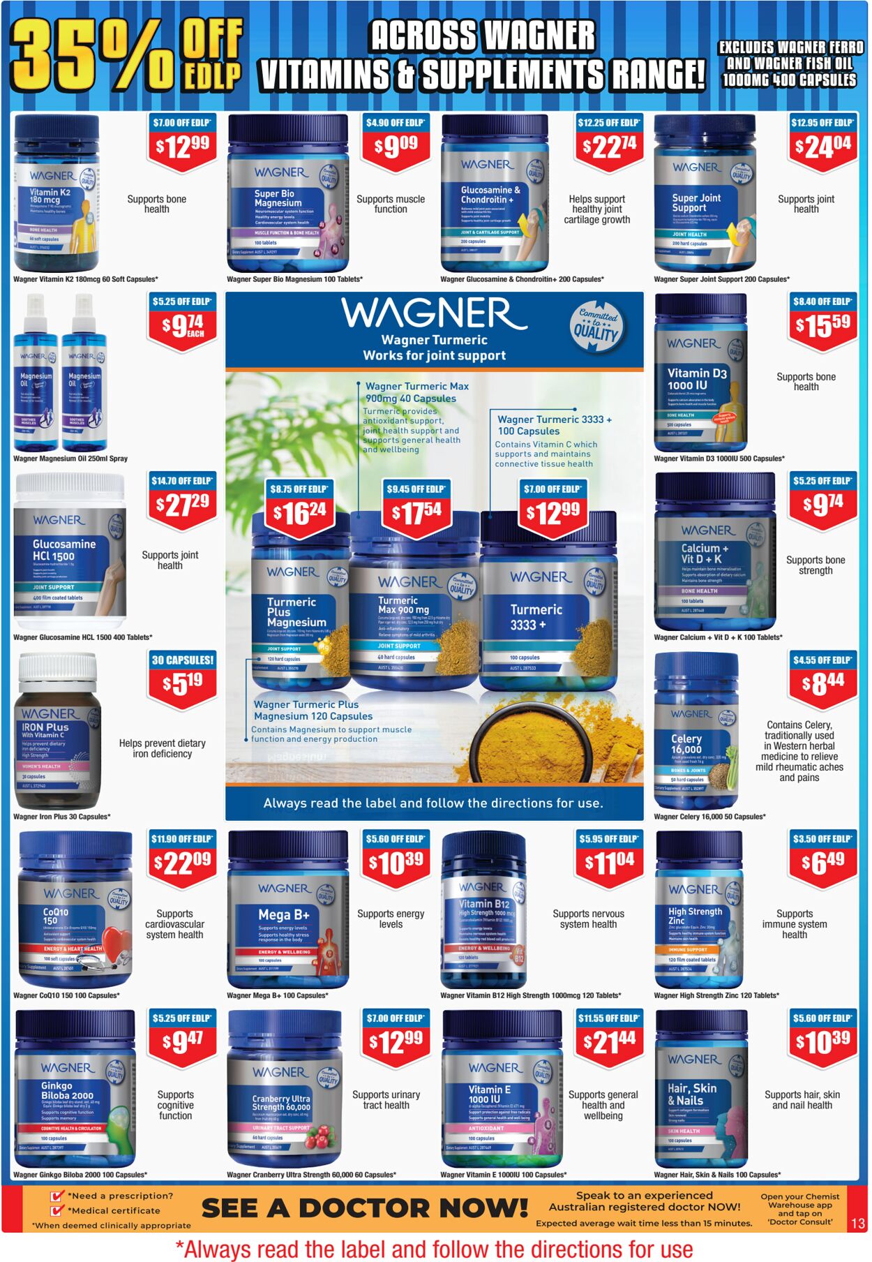 Catalogue Chemist Warehouse 28.02.2024 - 13.03.2024