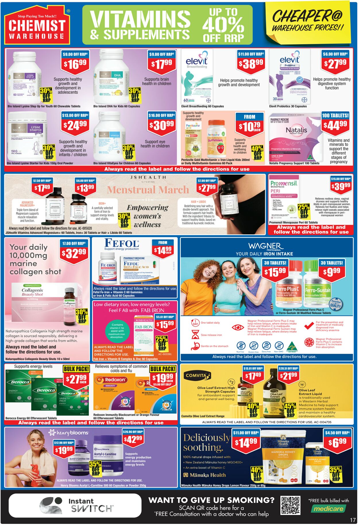 Catalogue Chemist Warehouse 28.02.2024 - 13.03.2024