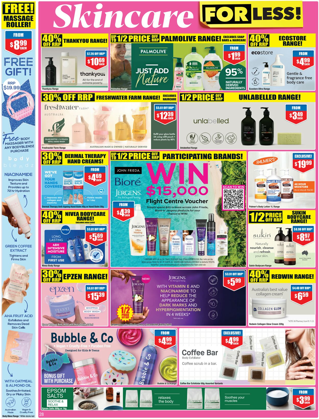 Catalogue Chemist Warehouse 28.02.2024 - 13.03.2024