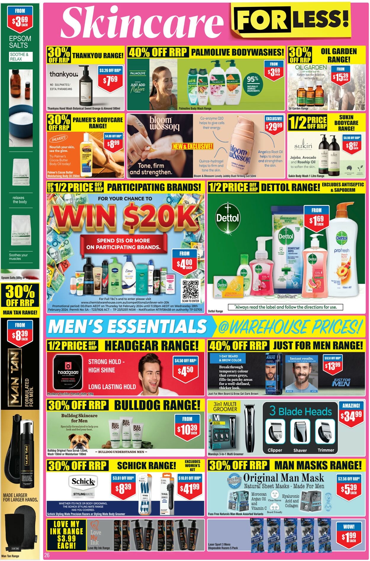 Catalogue Chemist Warehouse 31.01.2024 - 14.02.2024