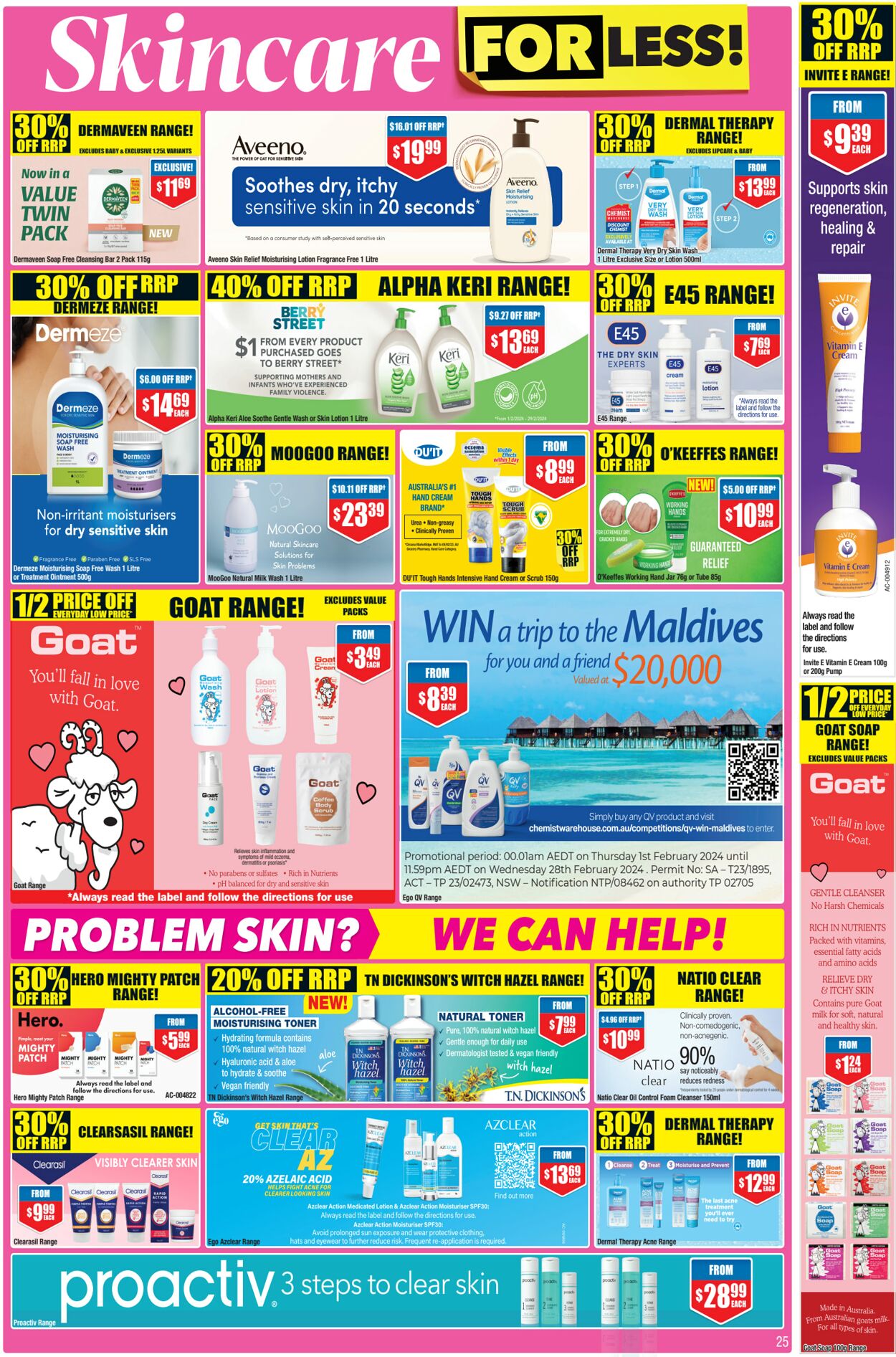 Catalogue Chemist Warehouse 31.01.2024 - 14.02.2024