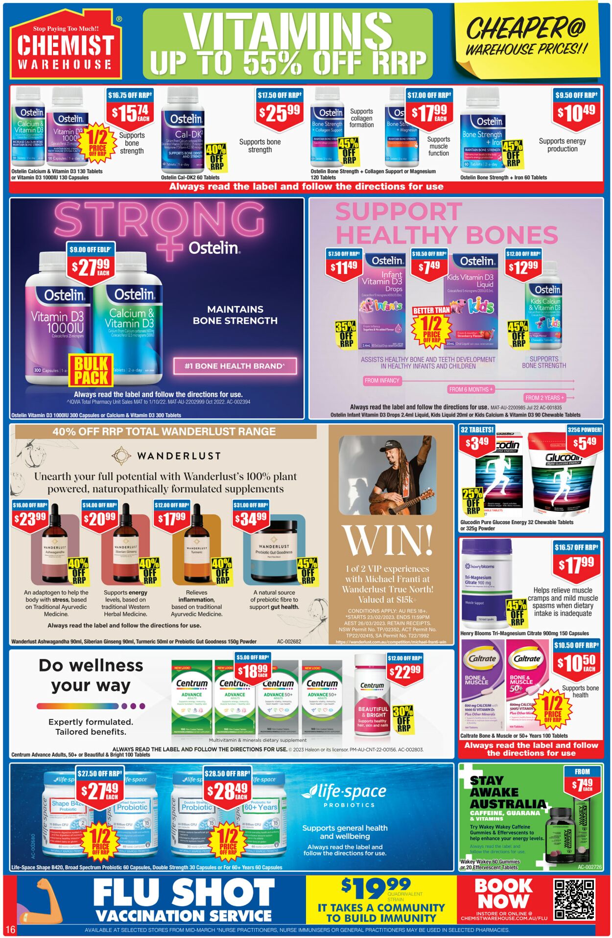 Catalogue Chemist Warehouse 22.02.2023 - 08.03.2023