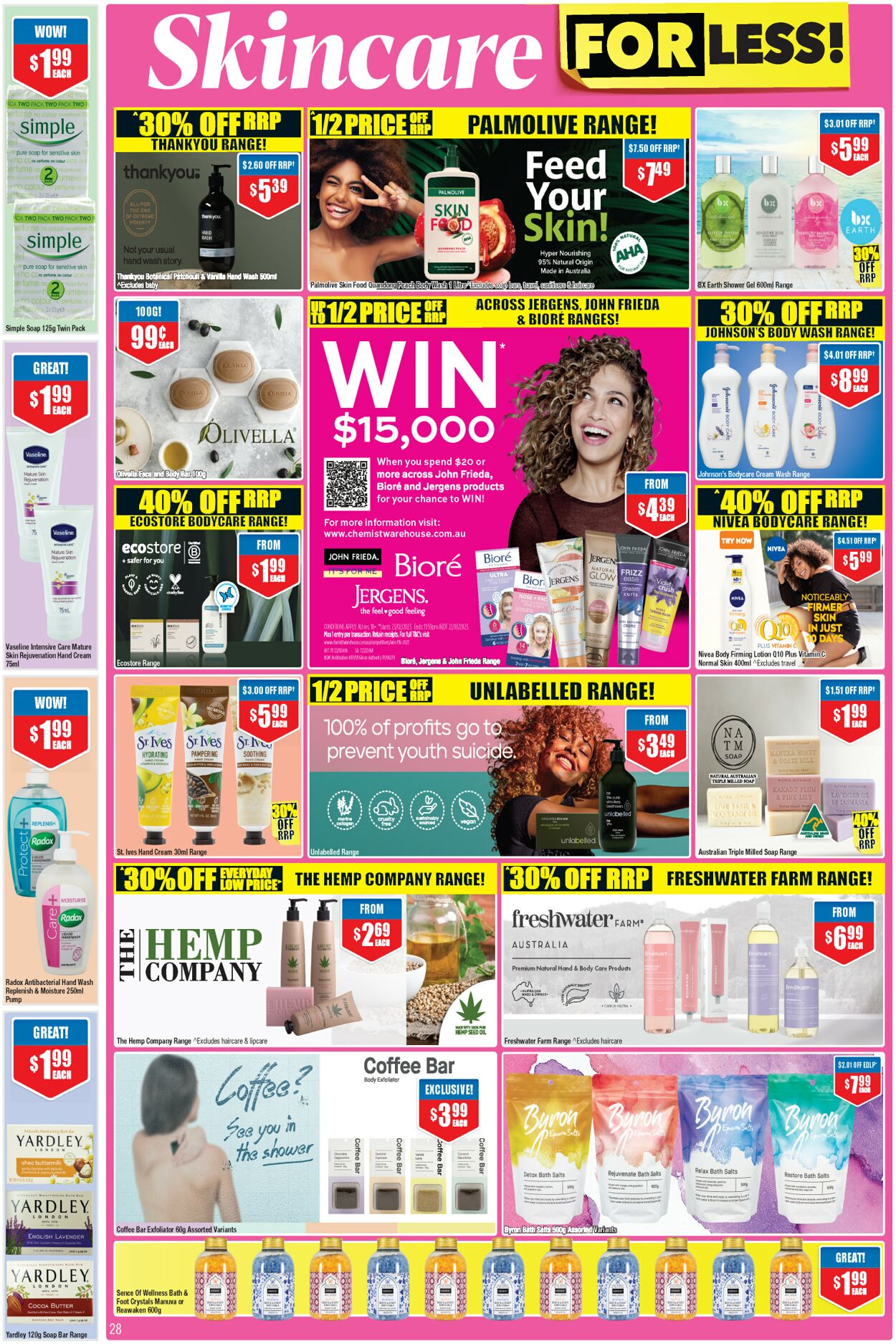 Catalogue Chemist Warehouse 22.02.2023 - 08.03.2023