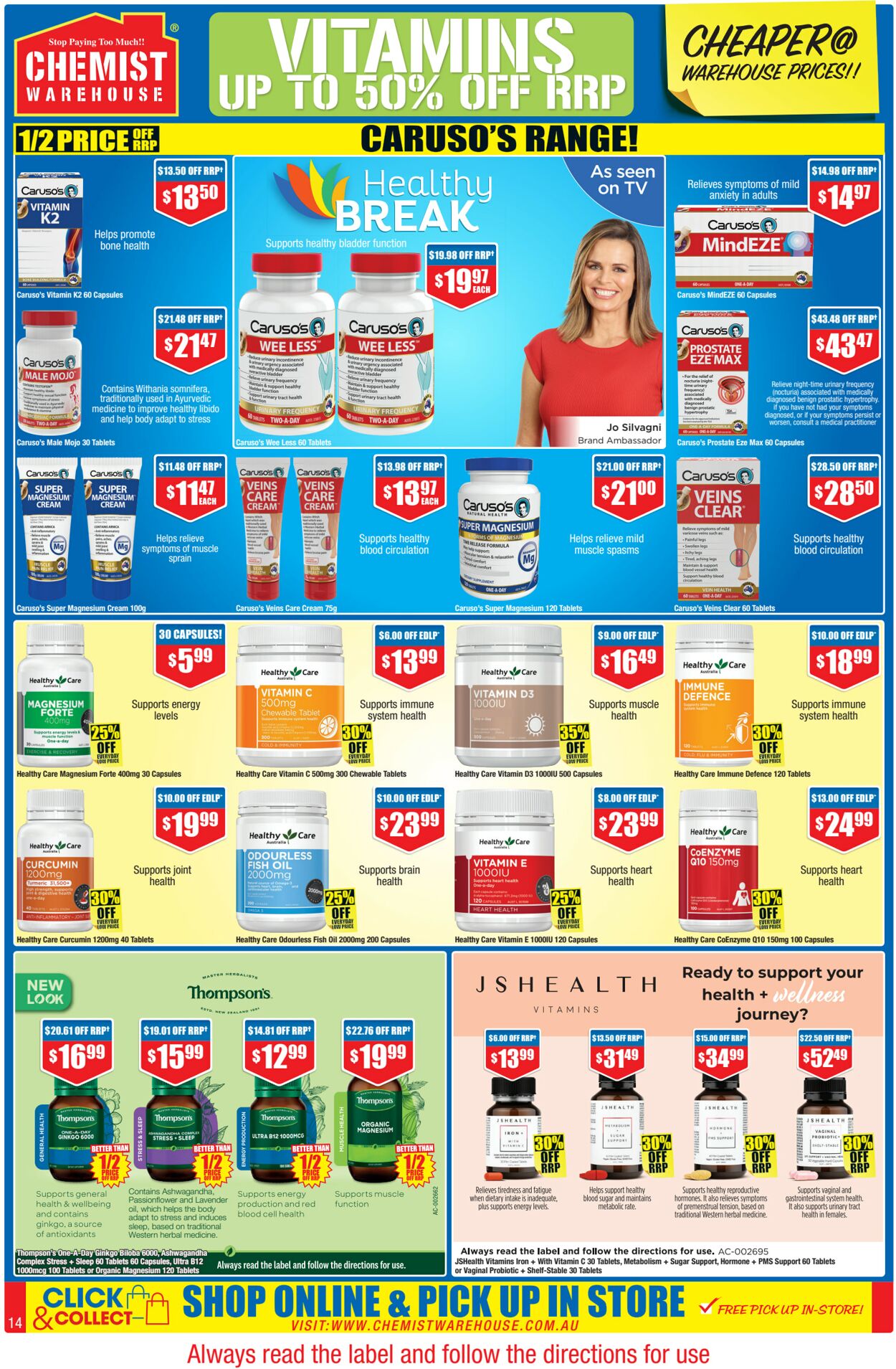 Catalogue Chemist Warehouse 22.02.2023 - 08.03.2023