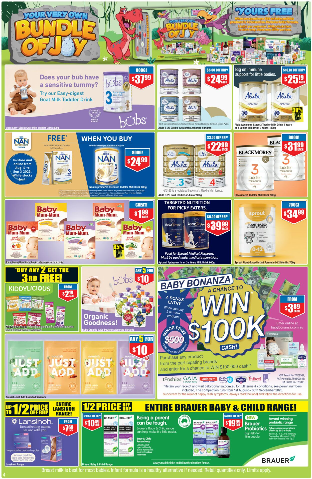 Catalogue Chemist Warehouse 17.08.2023 - 03.09.2023