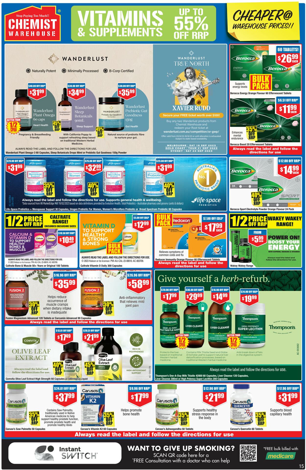 Catalogue Chemist Warehouse 17.08.2023 - 03.09.2023