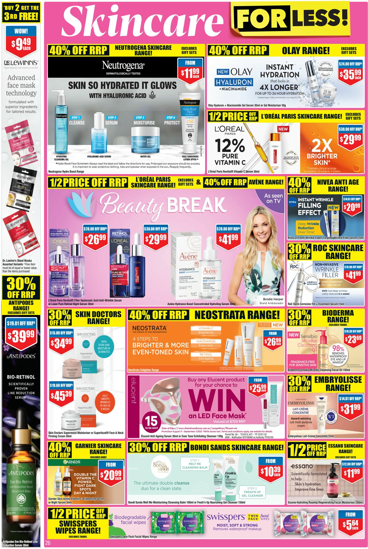 Catalogue Chemist Warehouse 17.08.2023 - 03.09.2023