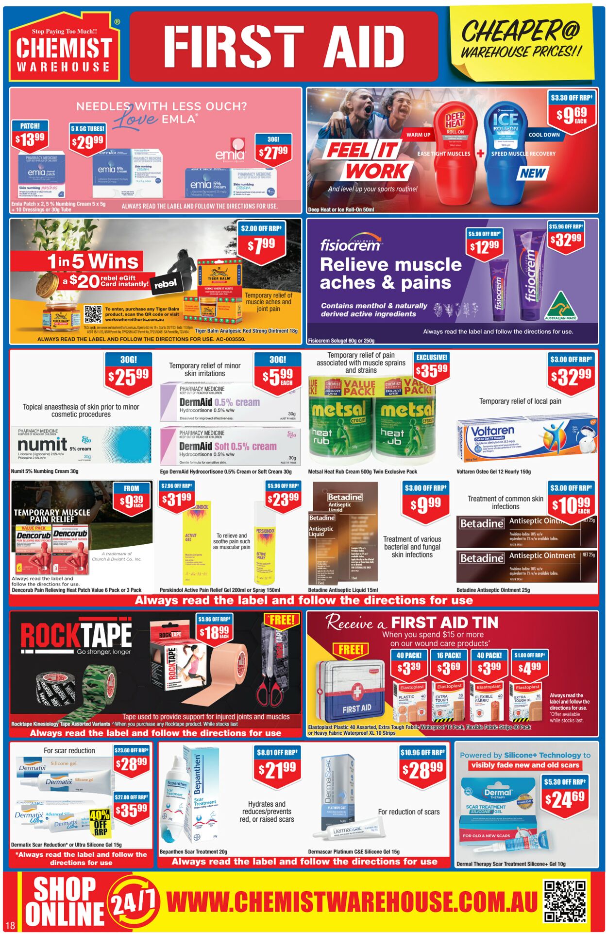 Catalogue Chemist Warehouse 17.08.2023 - 03.09.2023