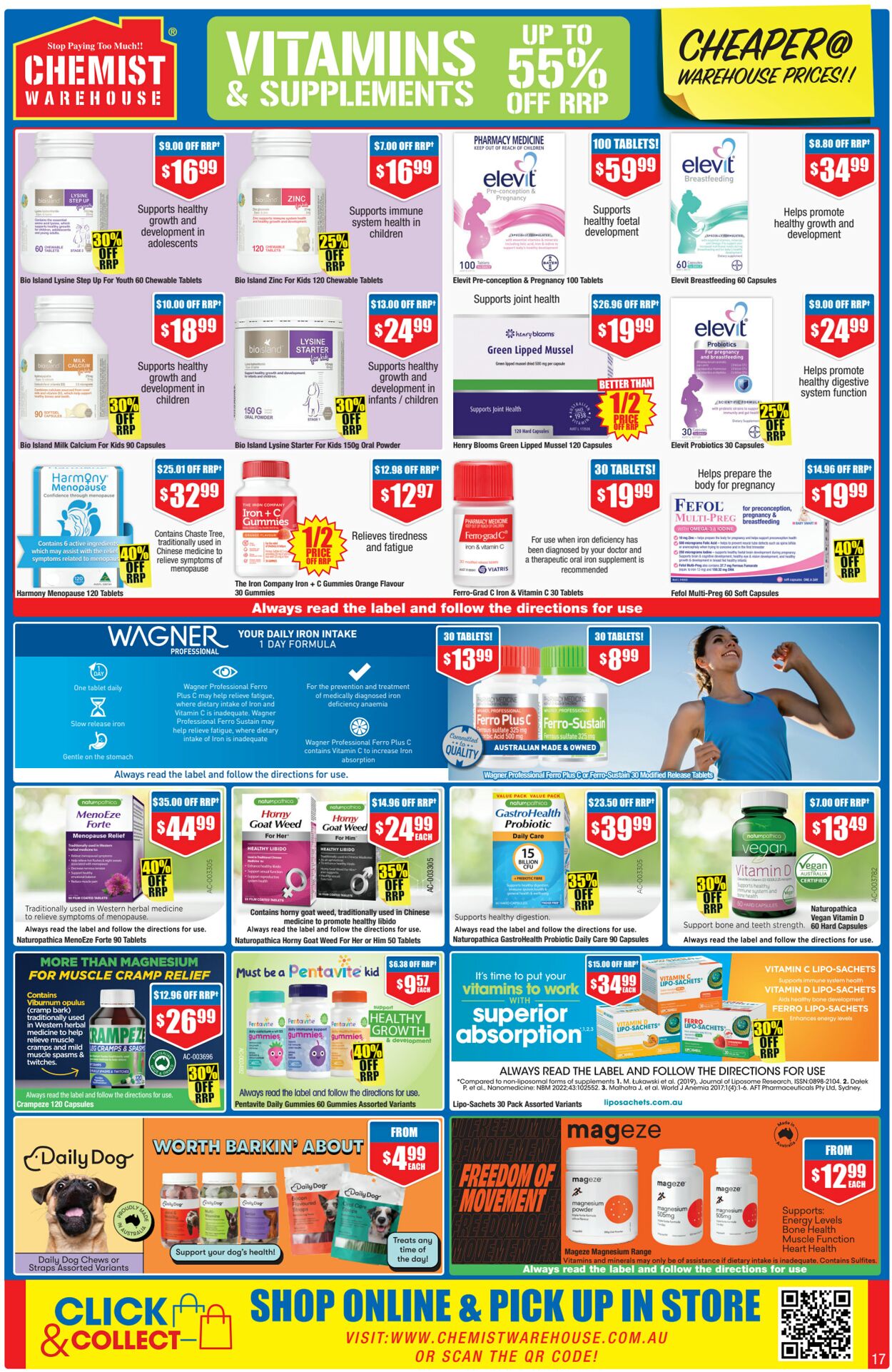 Catalogue Chemist Warehouse 17.08.2023 - 03.09.2023