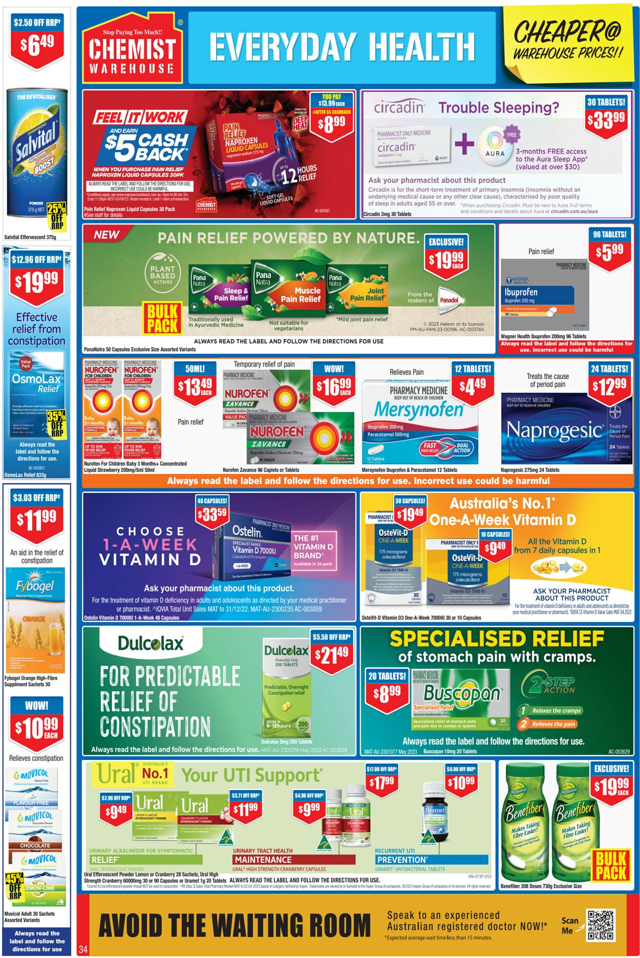 Catalogue Chemist Warehouse 17.08.2023 - 03.09.2023