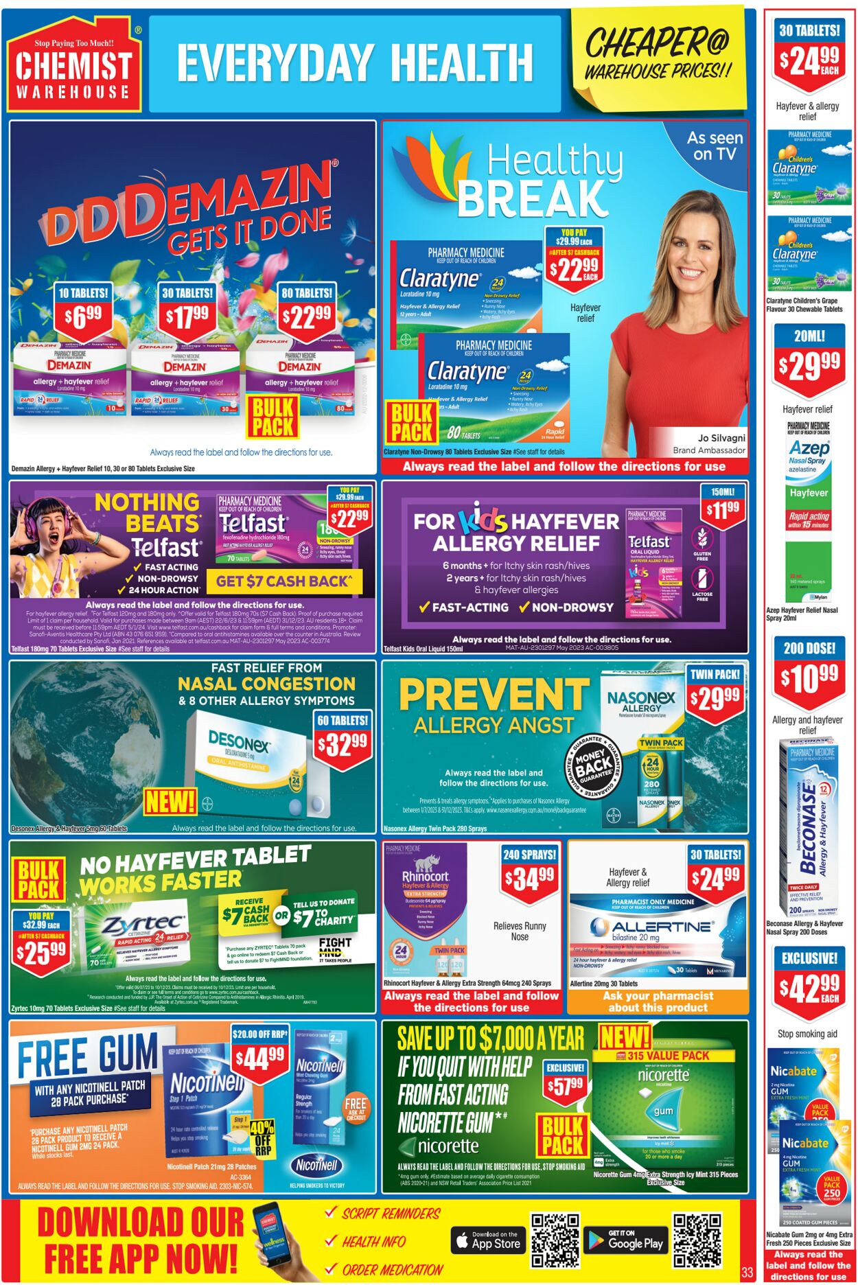 Catalogue Chemist Warehouse 17.08.2023 - 03.09.2023