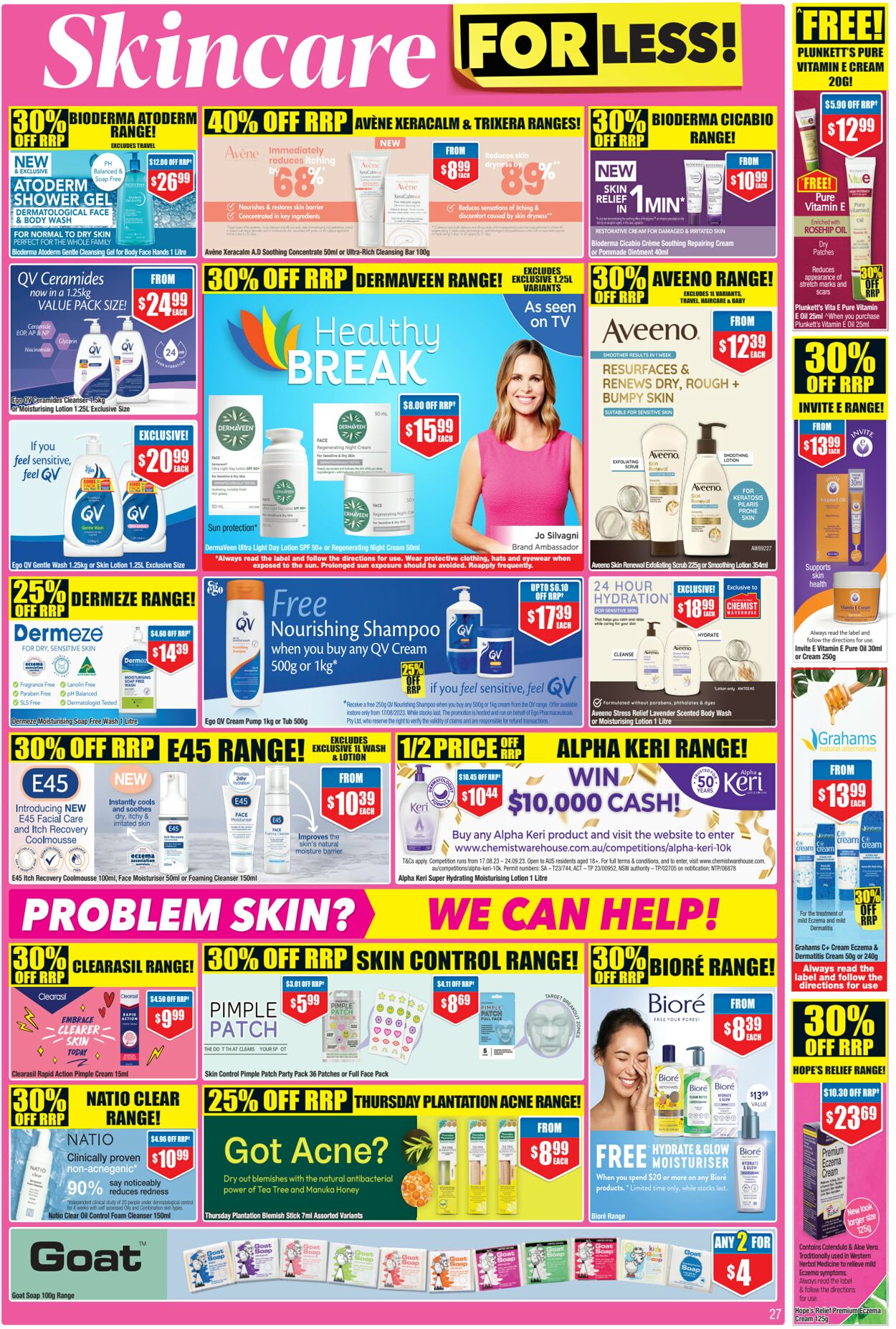 Catalogue Chemist Warehouse 17.08.2023 - 03.09.2023