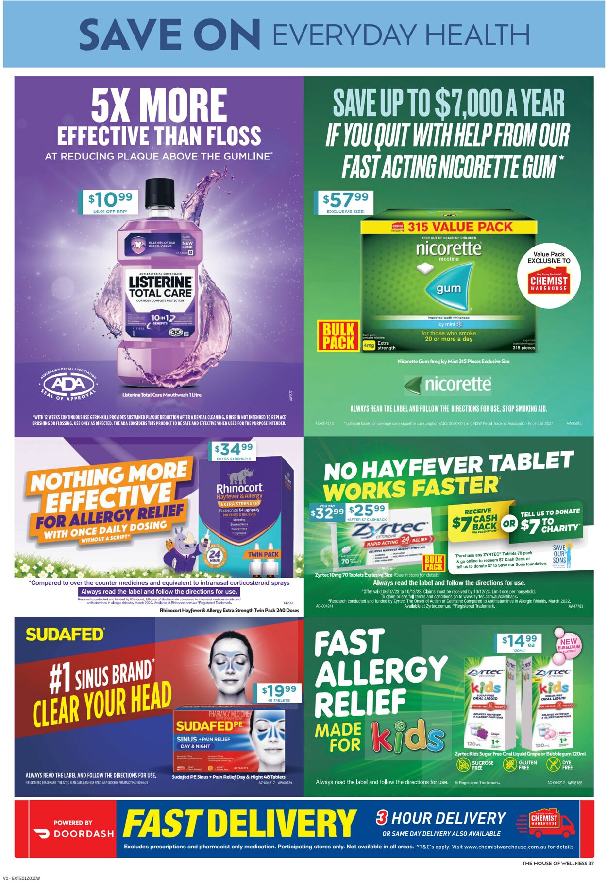 Catalogue Chemist Warehouse 08.11.2023 - 30.11.2023