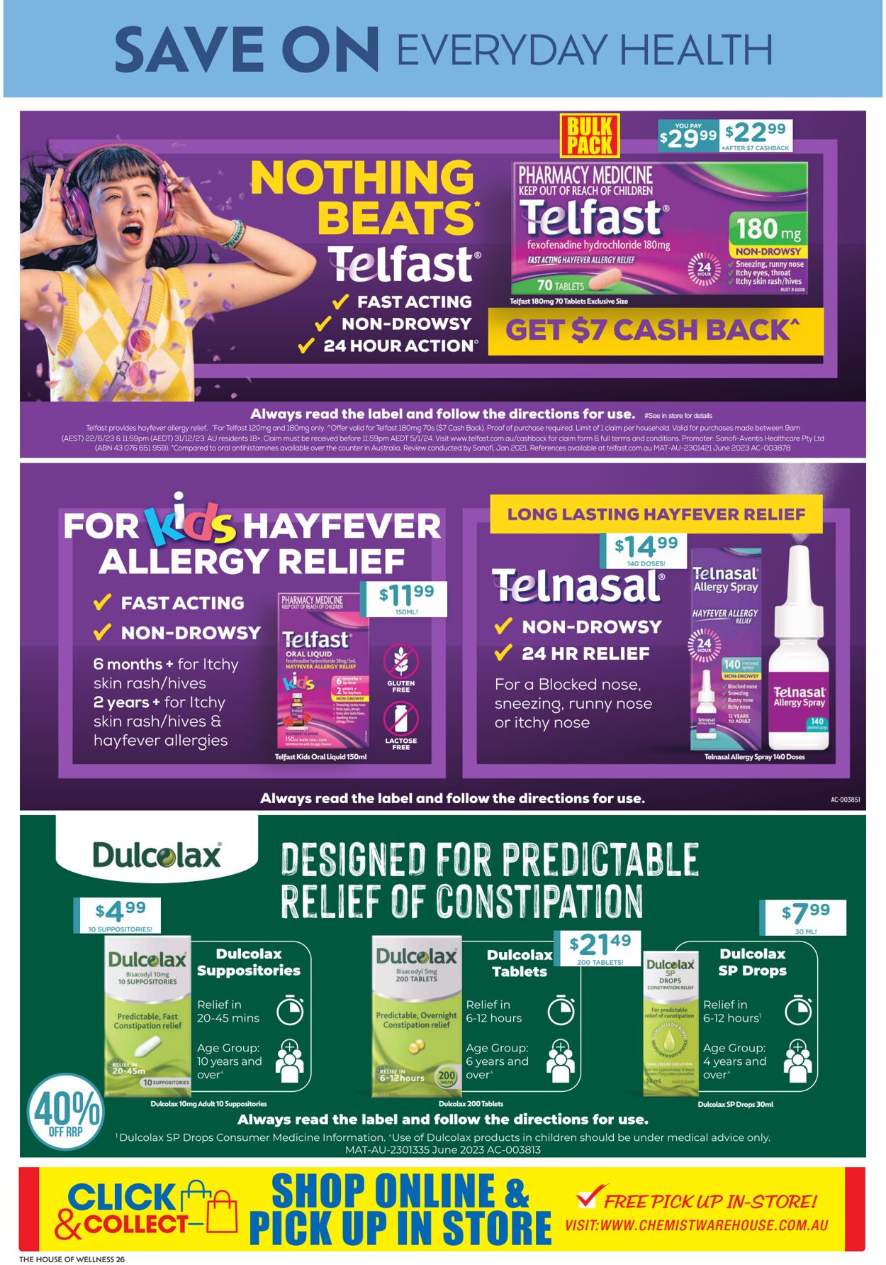 Catalogue Chemist Warehouse 11.10.2023 - 25.10.2023