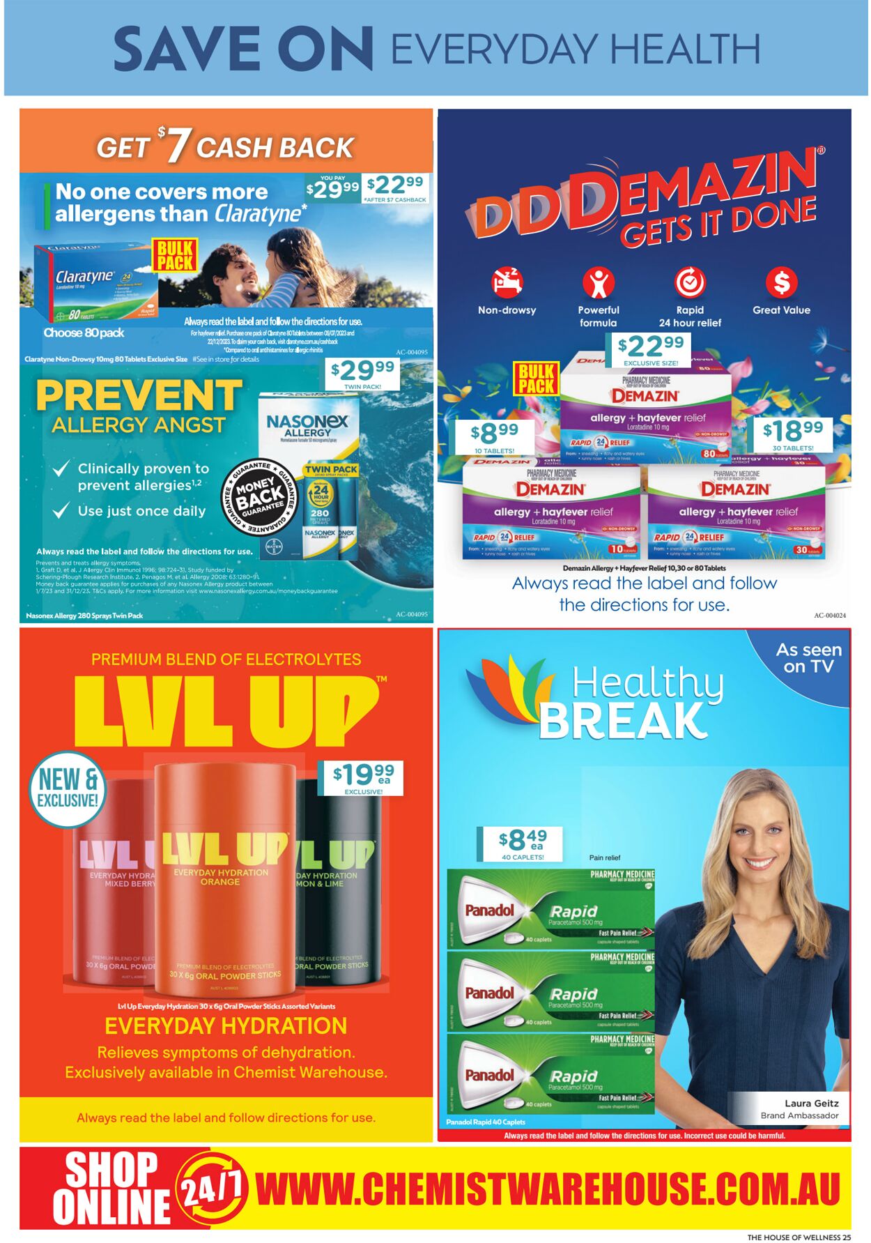 Catalogue Chemist Warehouse 11.10.2023 - 25.10.2023