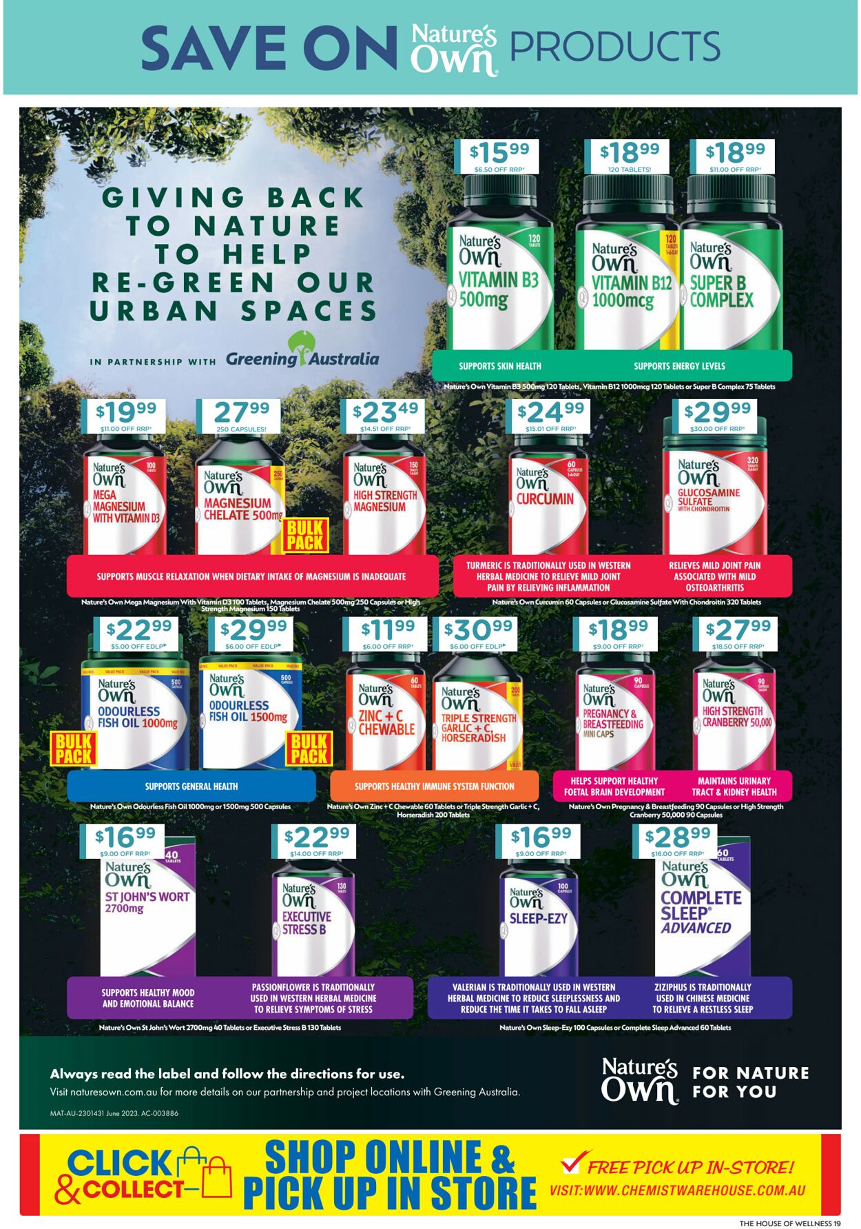 Catalogue Chemist Warehouse 11.10.2023 - 25.10.2023