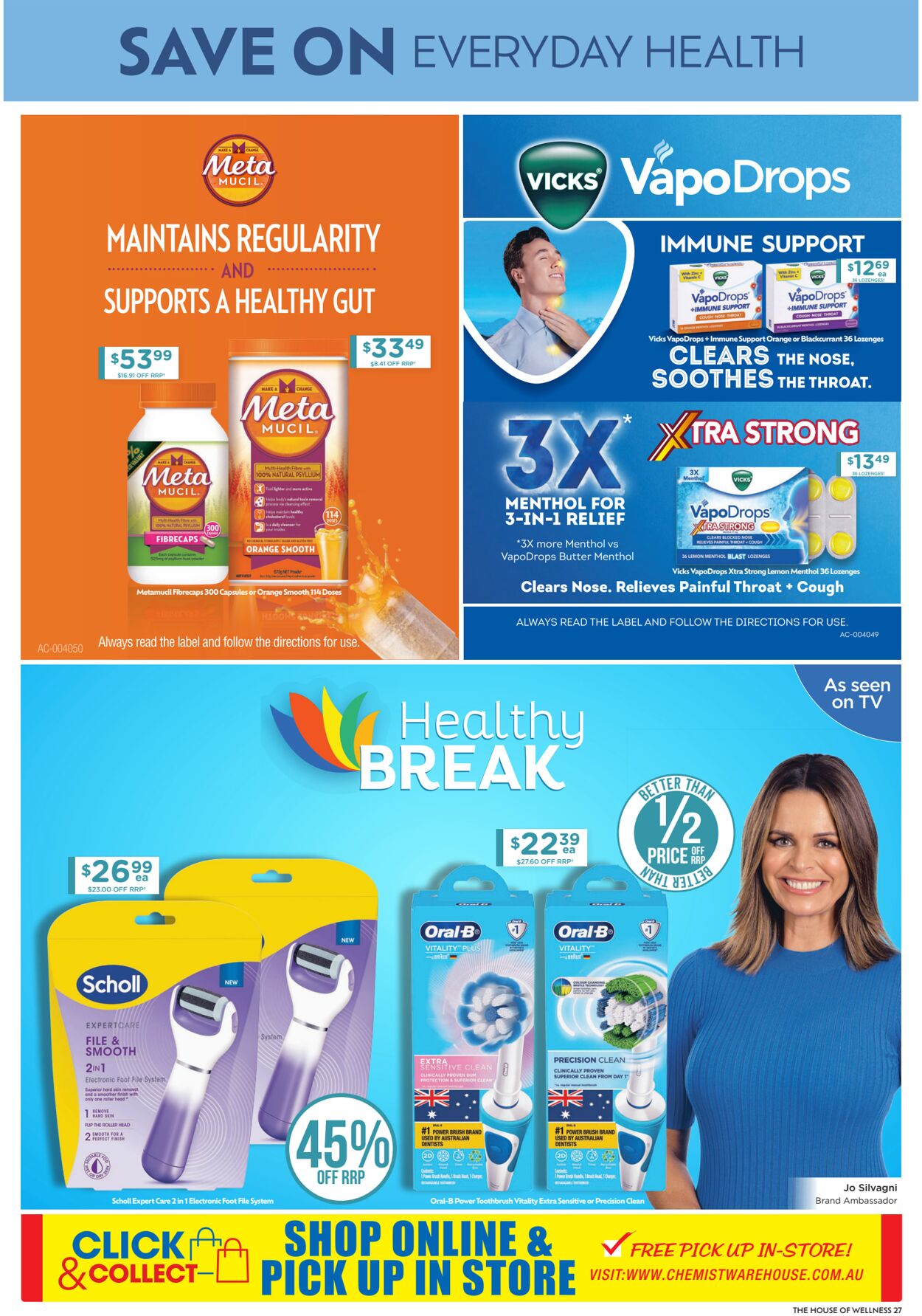 Catalogue Chemist Warehouse 11.10.2023 - 25.10.2023