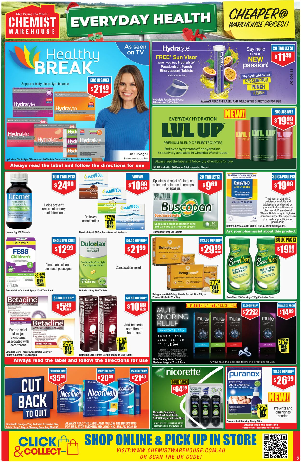 Catalogue Chemist Warehouse 25.10.2023 - 08.11.2023