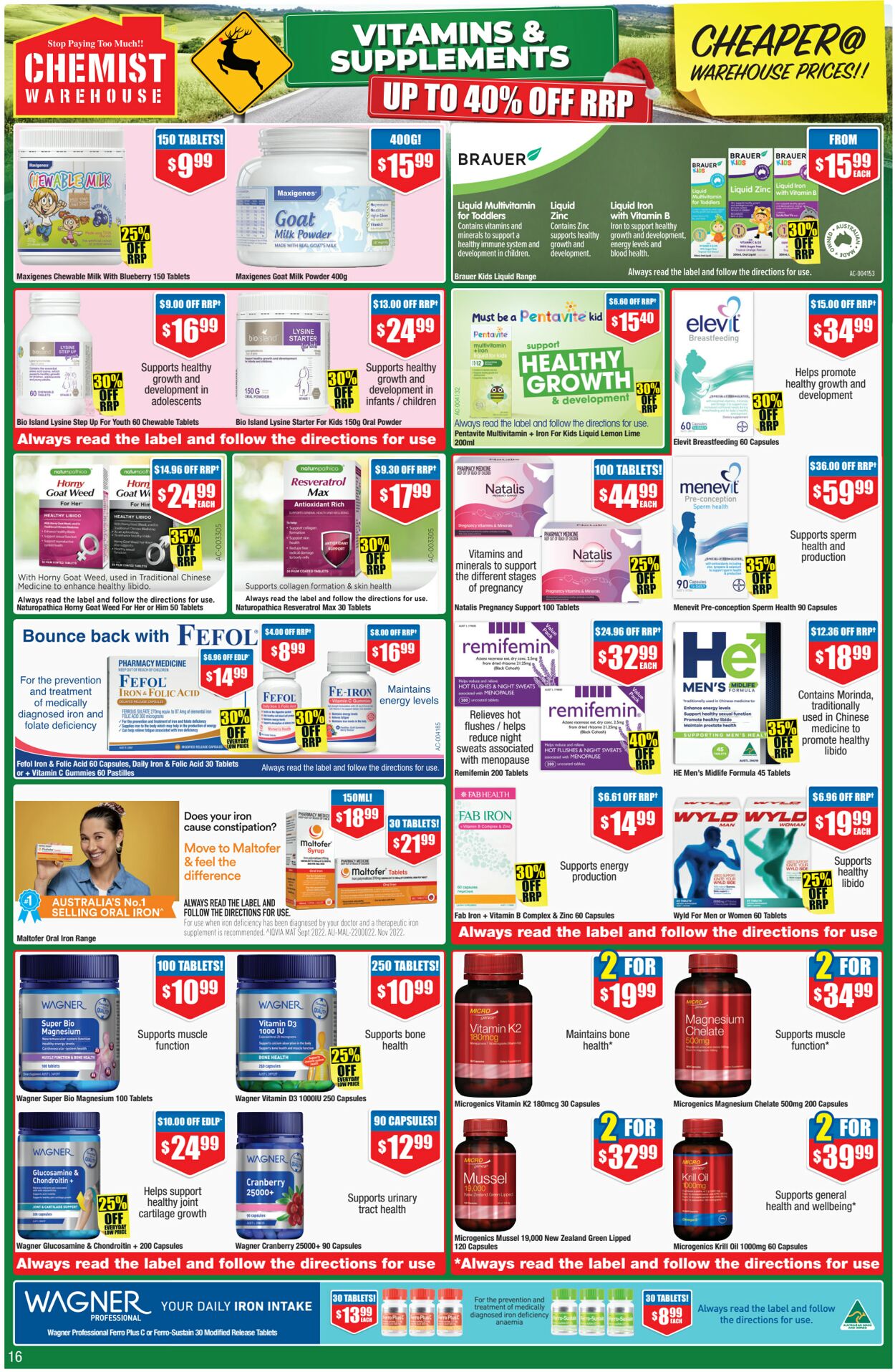 Catalogue Chemist Warehouse 25.10.2023 - 08.11.2023