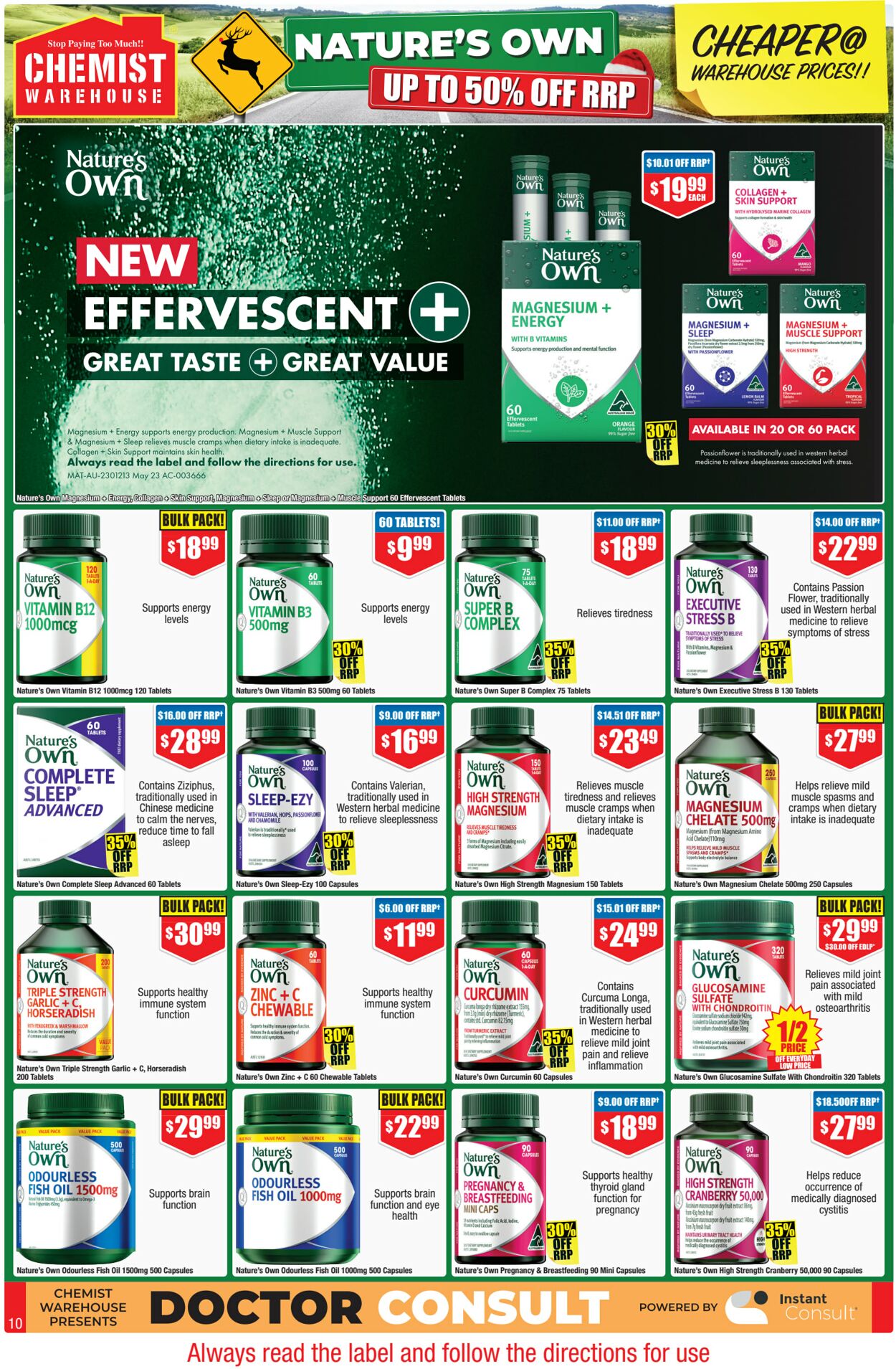 Catalogue Chemist Warehouse 25.10.2023 - 08.11.2023