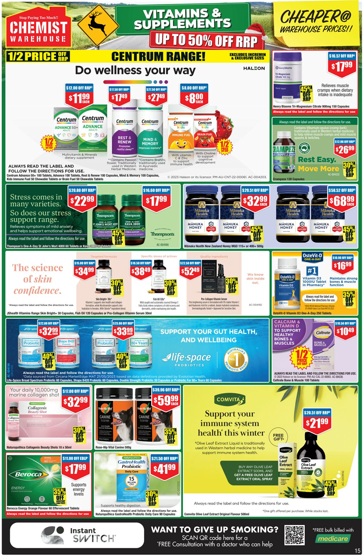 Catalogue Chemist Warehouse 25.10.2023 - 08.11.2023