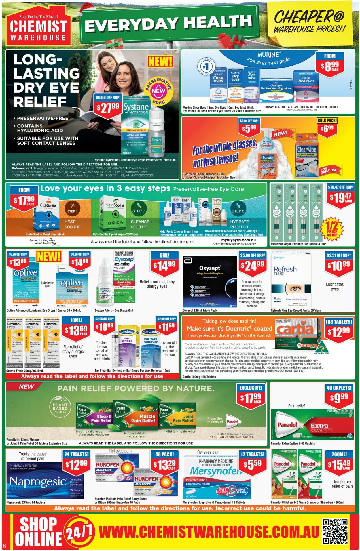 Catalogue Chemist Warehouse 25.10.2023 - 08.11.2023