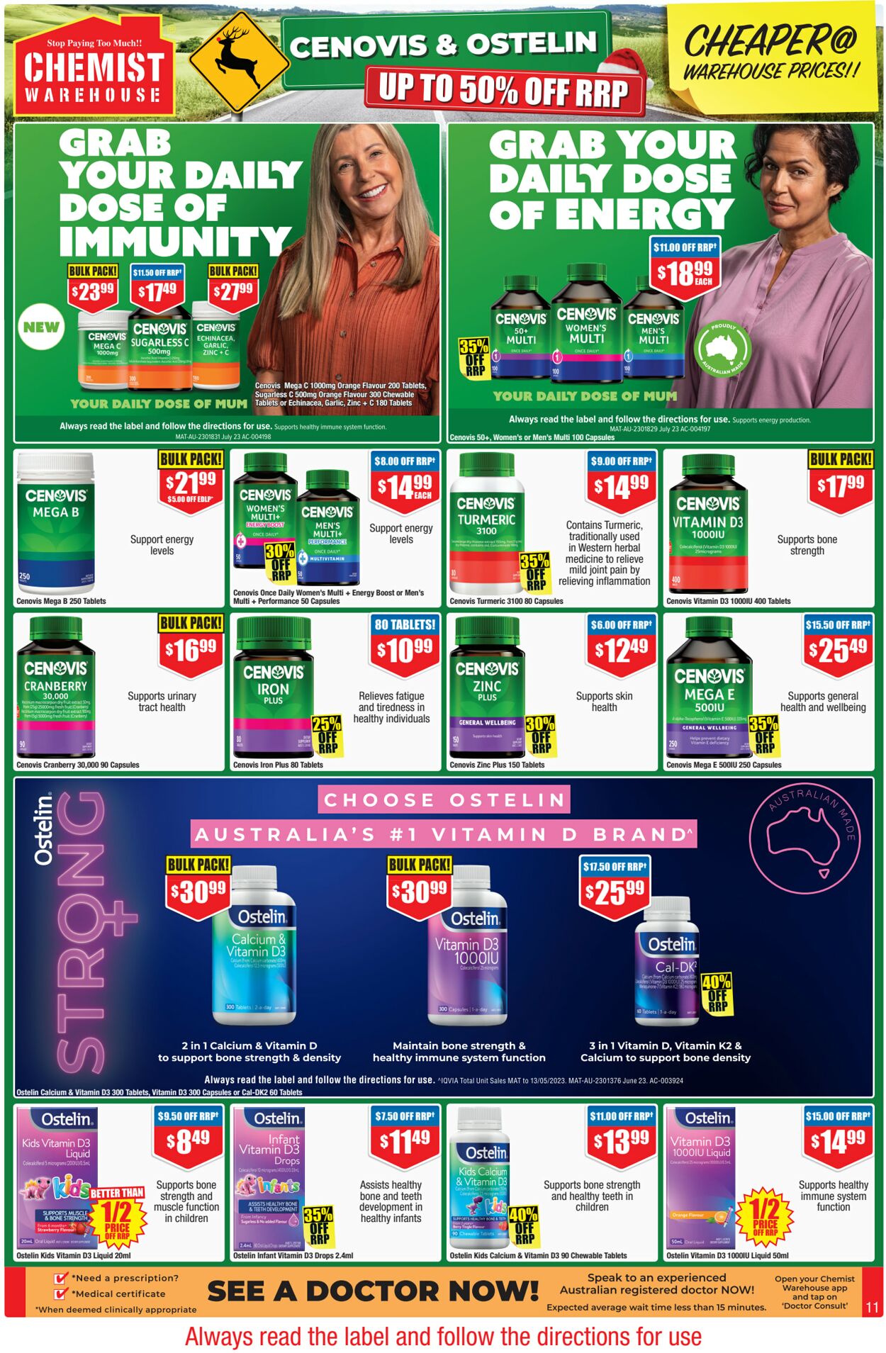 Catalogue Chemist Warehouse 25.10.2023 - 08.11.2023