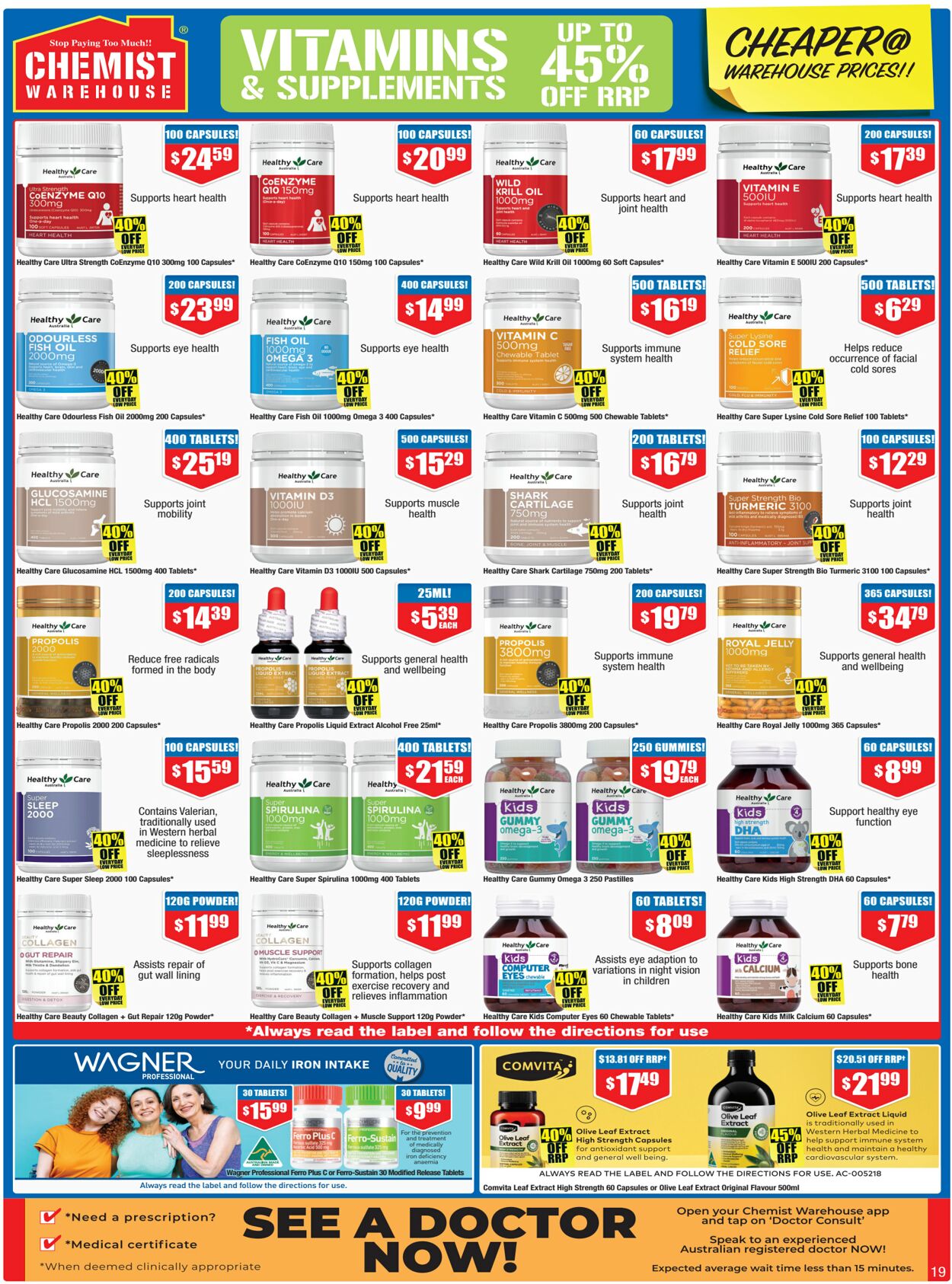 Catalogue Chemist Warehouse 24.04.2024 - 08.05.2024