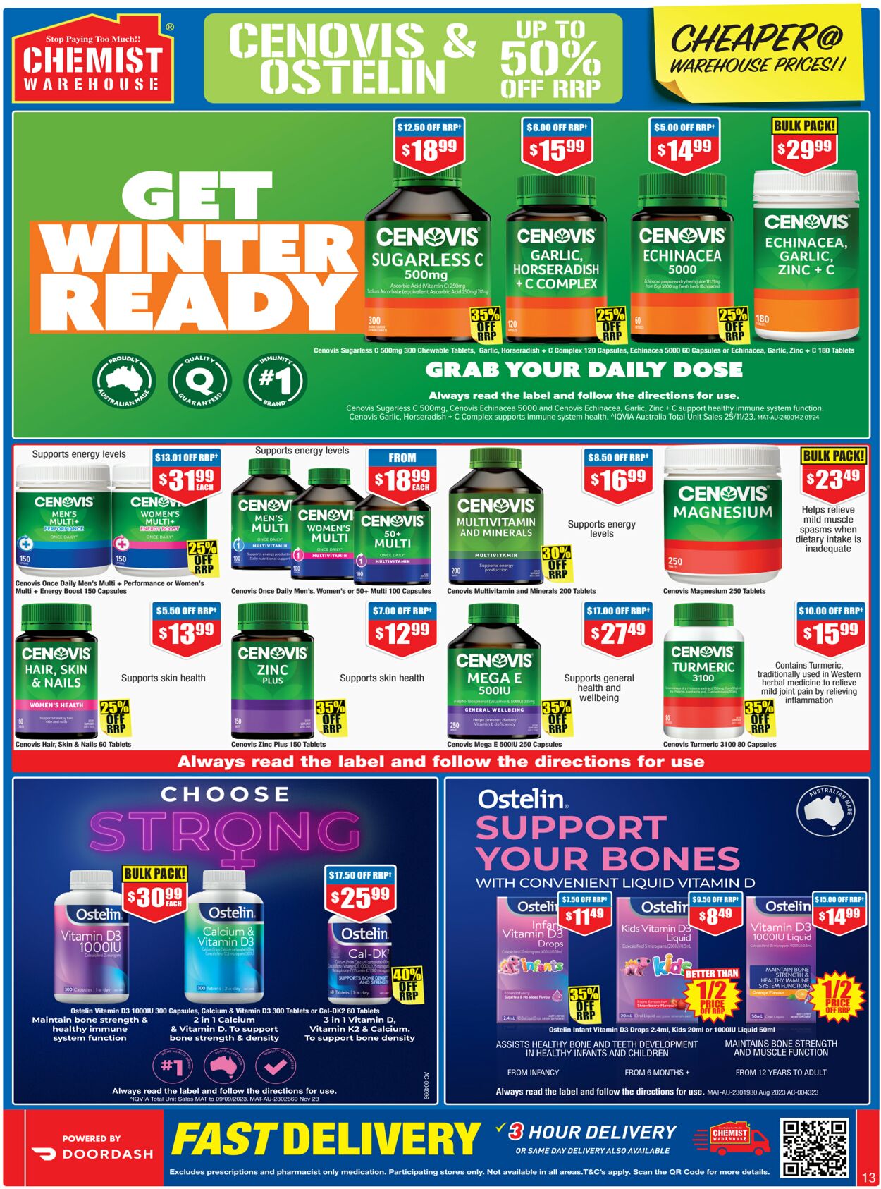 Catalogue Chemist Warehouse 24.04.2024 - 08.05.2024