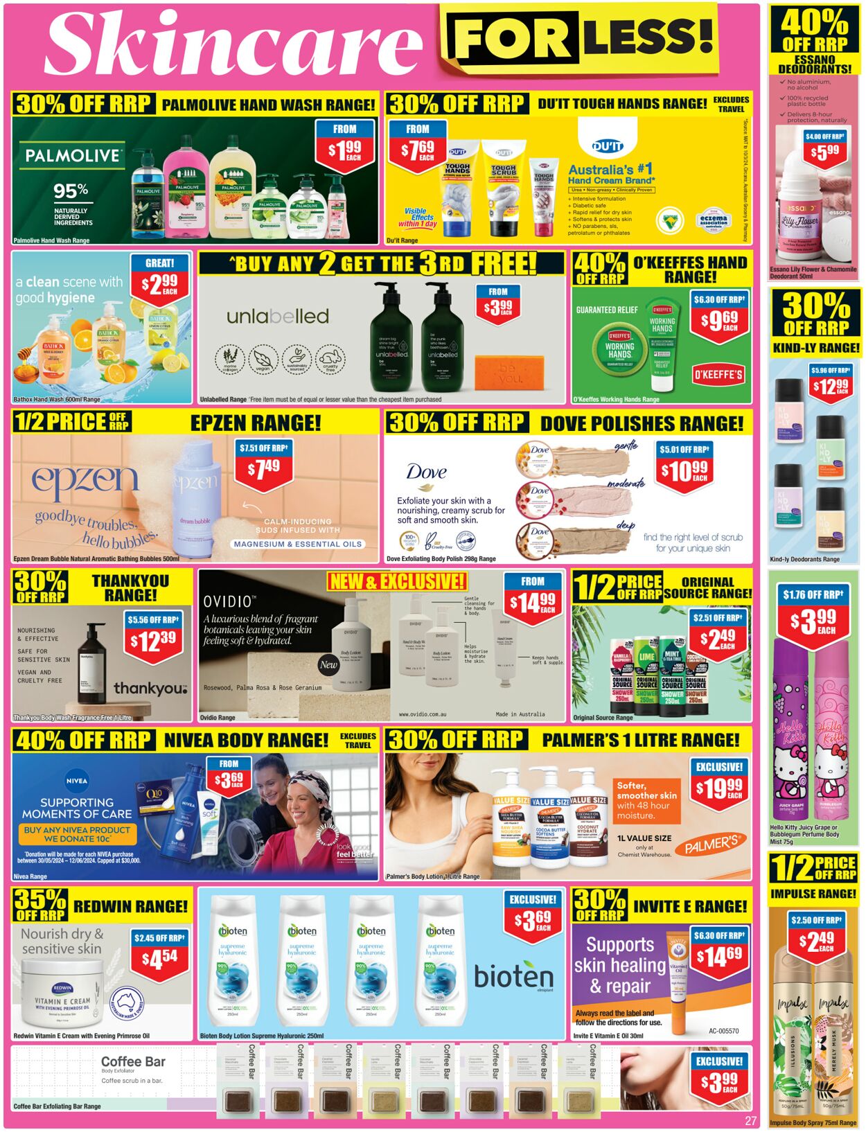 Catalogue Chemist Warehouse 29.05.2024 - 12.06.2024