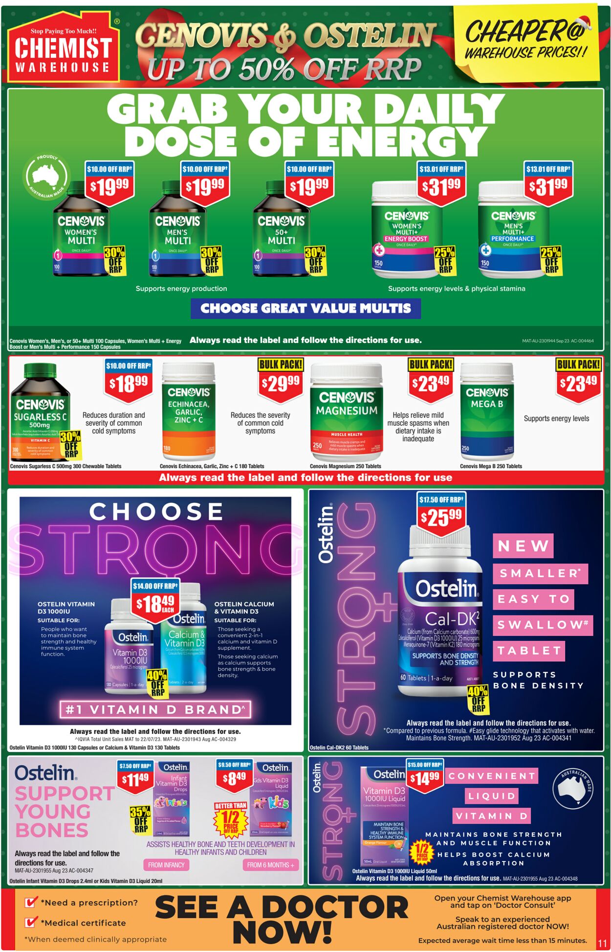 Catalogue Chemist Warehouse 26.11.2023 - 10.12.2023