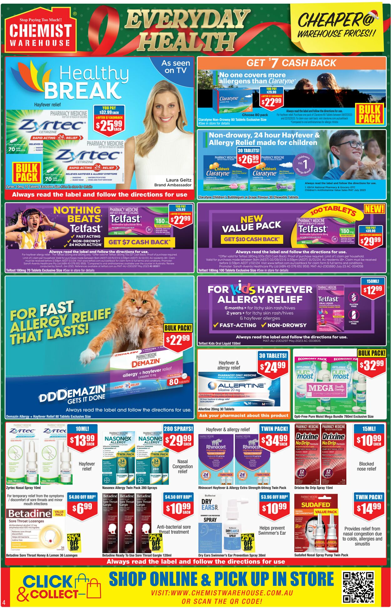 Catalogue Chemist Warehouse 26.11.2023 - 10.12.2023