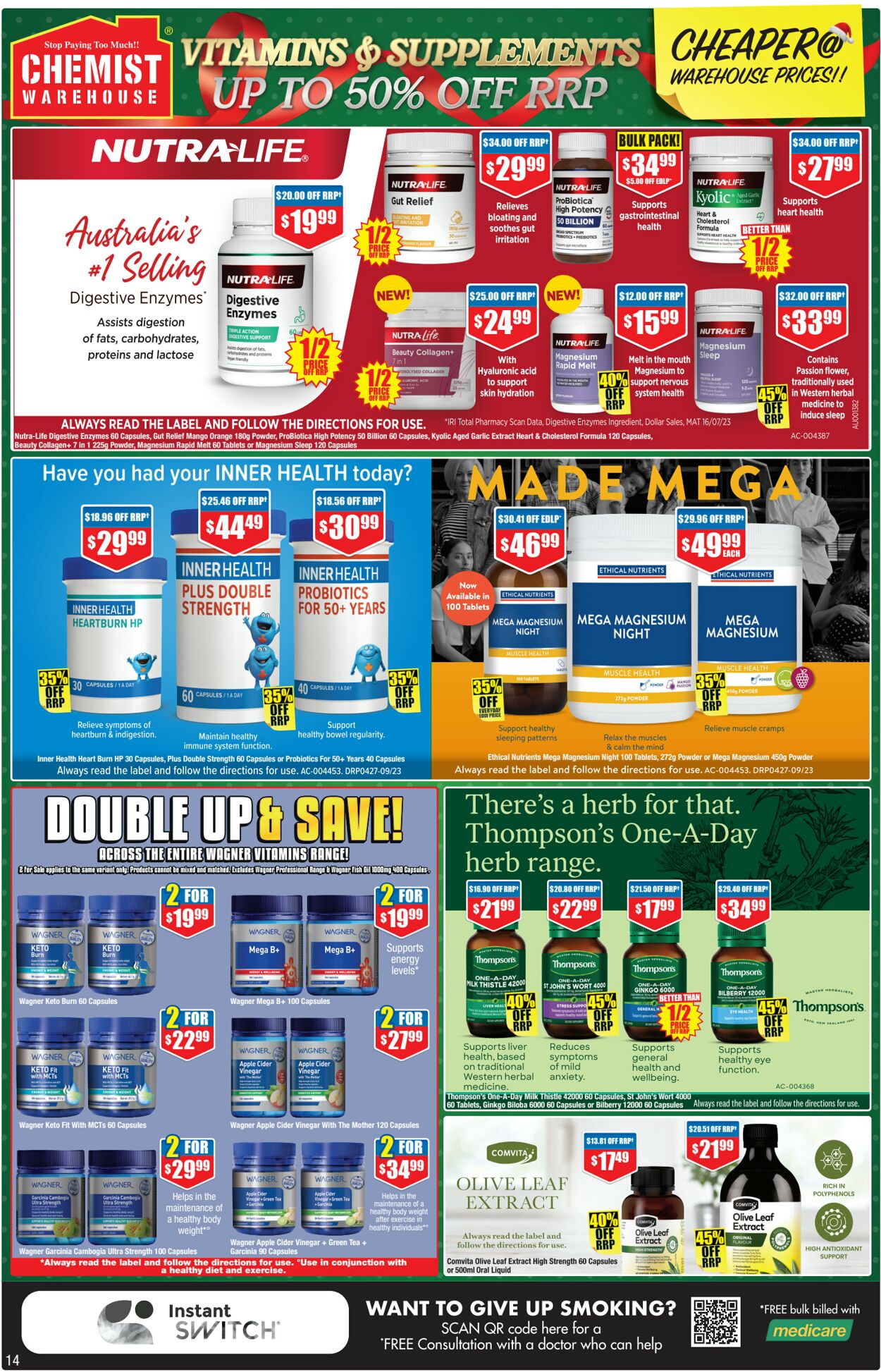 Catalogue Chemist Warehouse 26.11.2023 - 10.12.2023