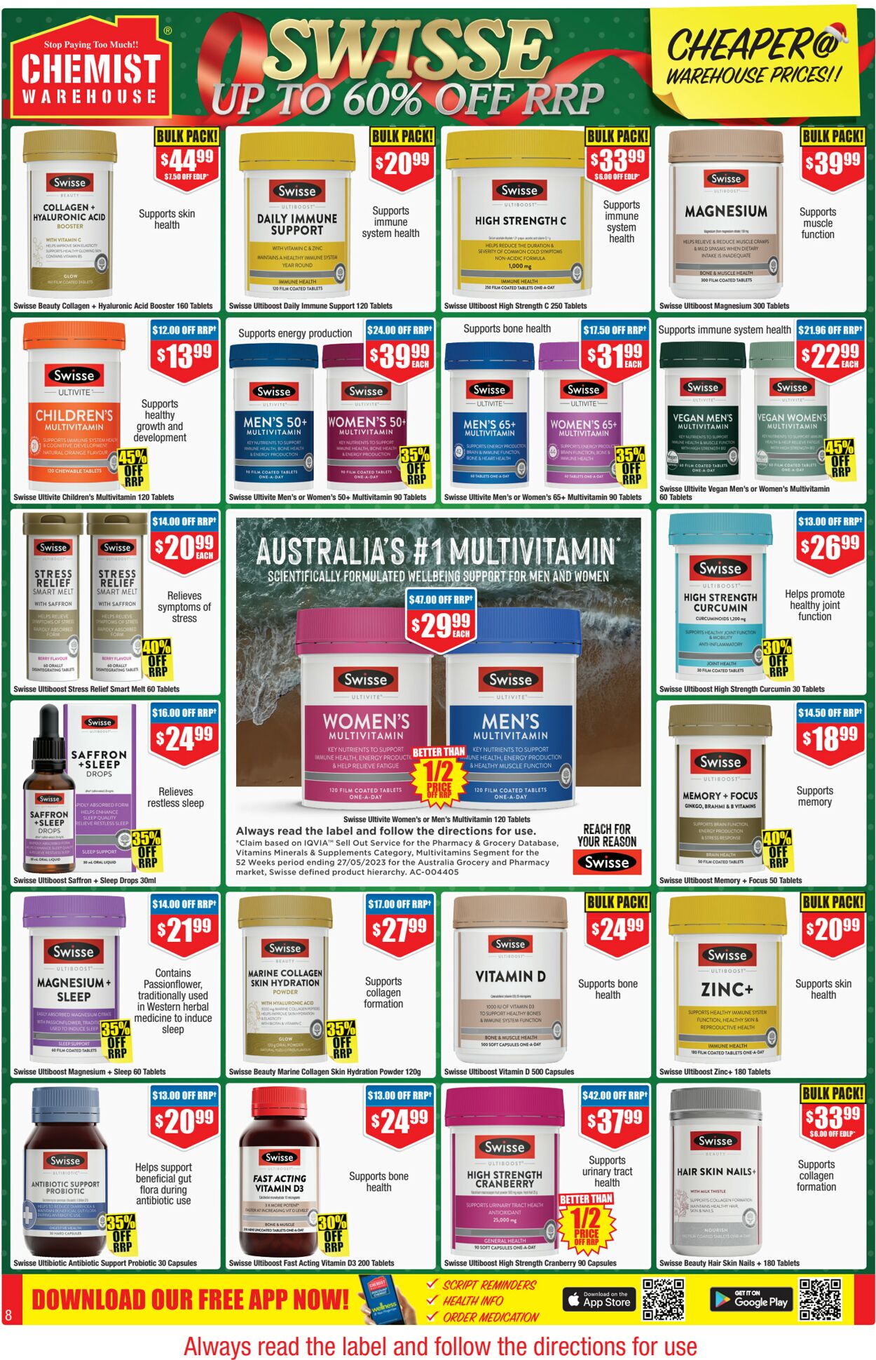 Catalogue Chemist Warehouse 26.11.2023 - 10.12.2023