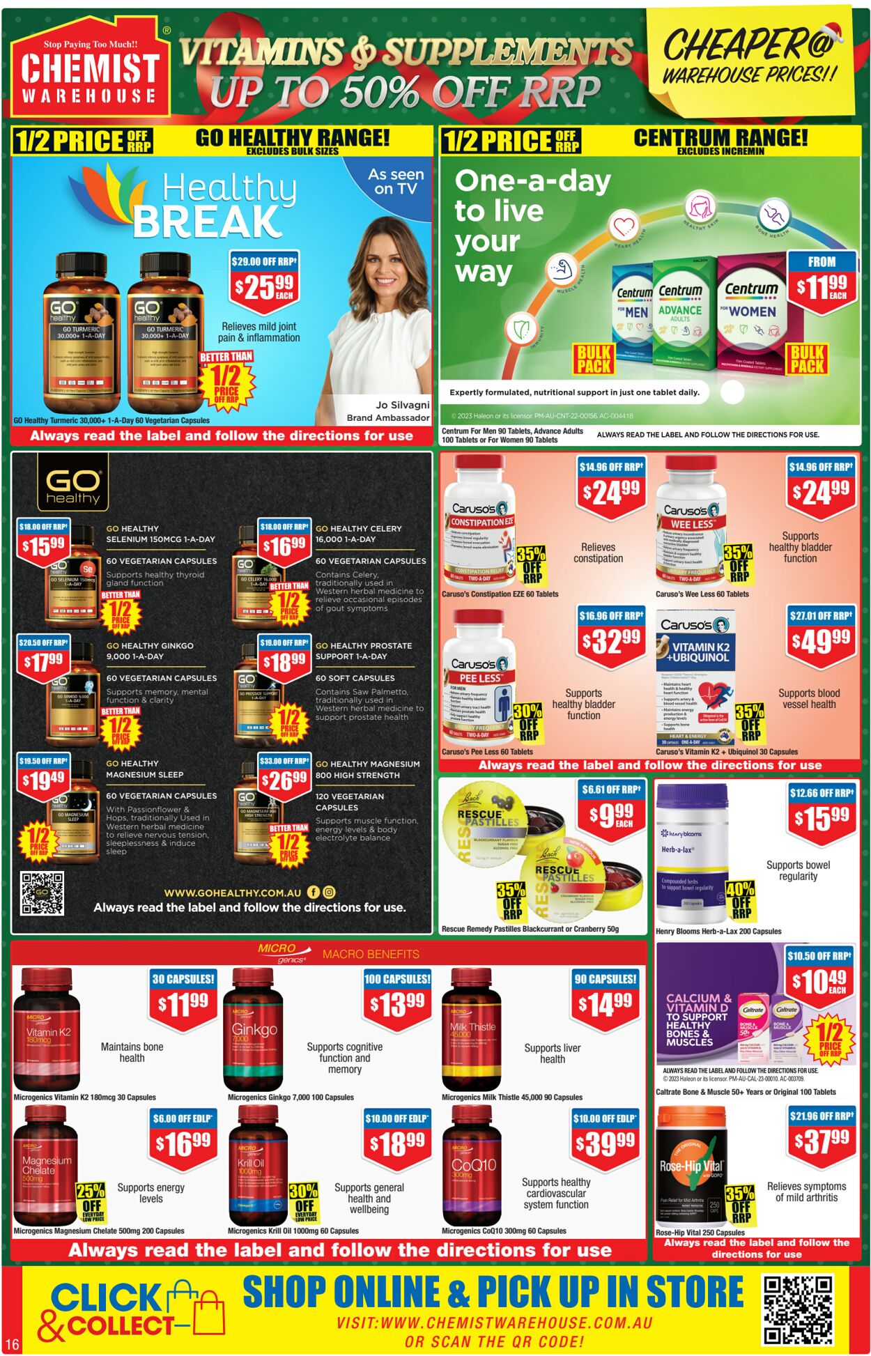 Catalogue Chemist Warehouse 26.11.2023 - 10.12.2023
